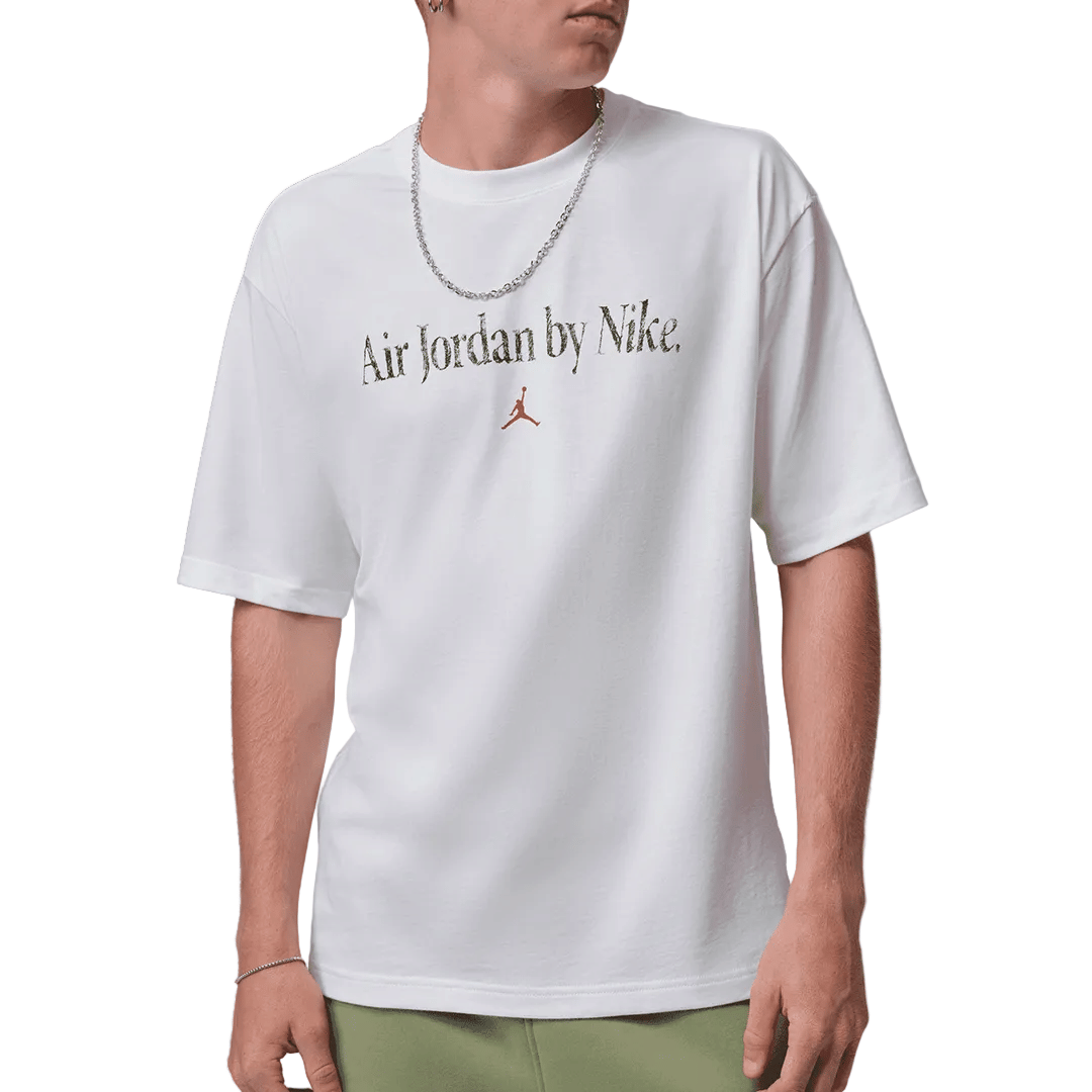 Air Jordan BROOKLYN AIR JORDAN T - SHIRT WHITE