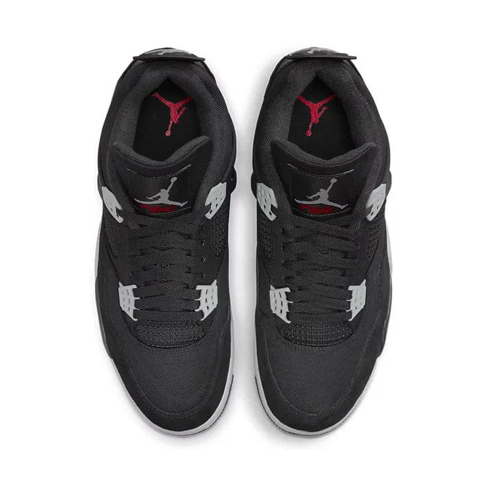 Air Jordan Jordan 4 Retro SE Black Canvas Sneakers | Off Kicks