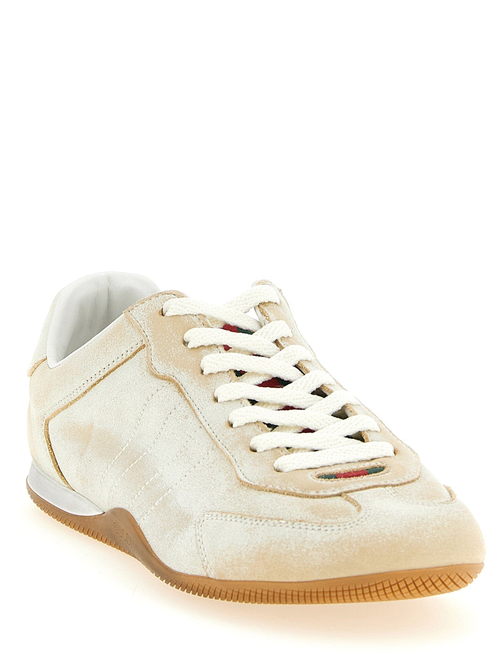 Gucci Shift Sneaker — Cream