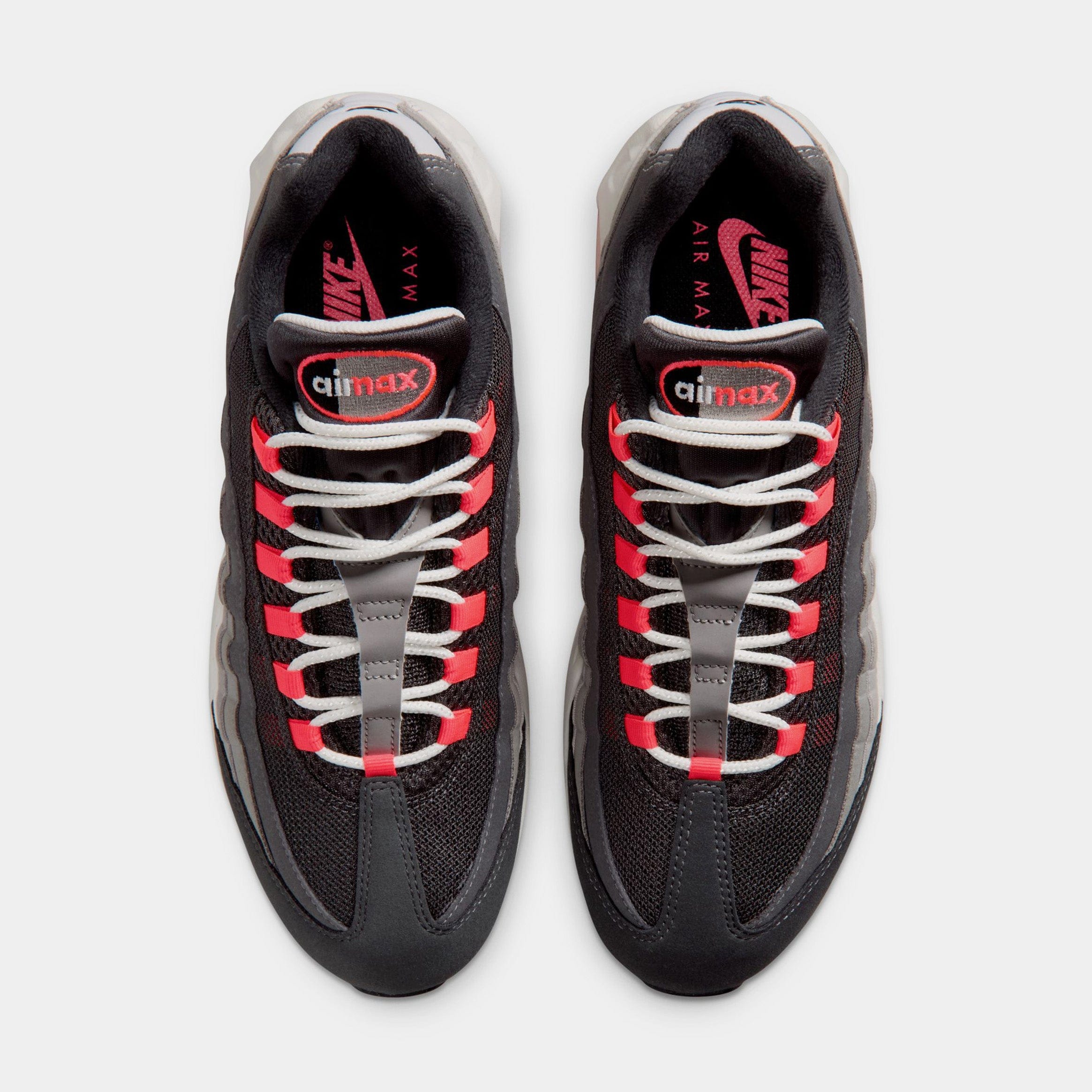 Nike Air Max 95 Big Bubble Solar Red Mens Running Shoes (Anthracite/Solar Red/Light Graphite)