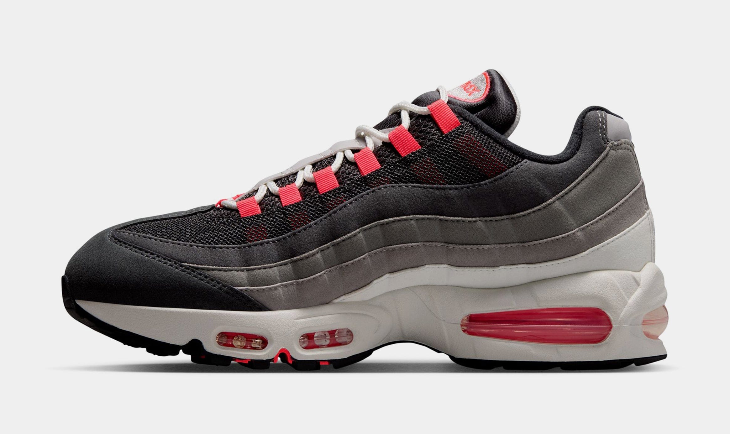 Nike Air Max 95 Big Bubble Solar Red Mens Running Shoes (Anthracite/Solar Red/Light Graphite)