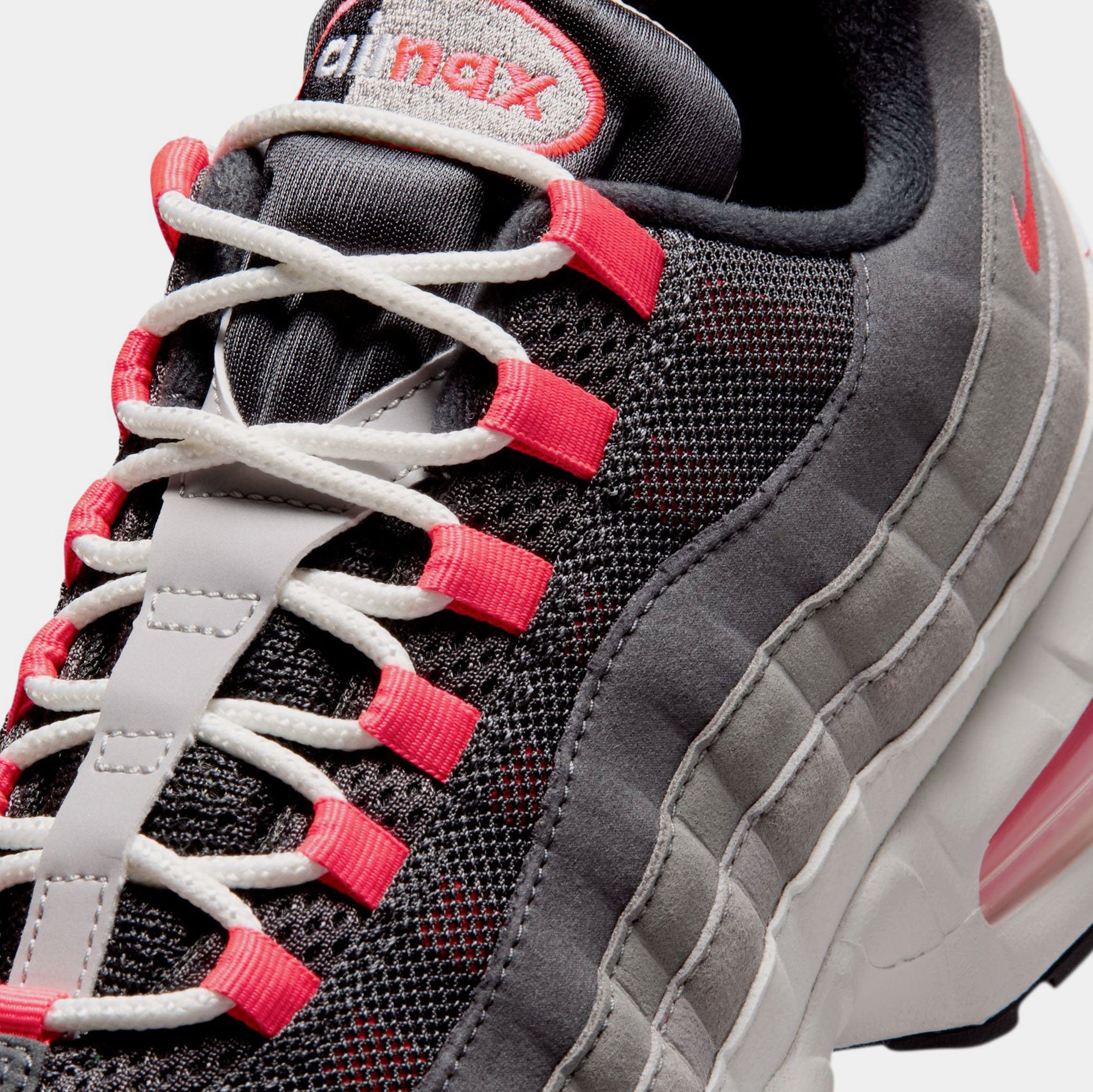 Nike Air Max 95 Big Bubble Solar Red Mens Running Shoes (Anthracite/Solar Red/Light Graphite)
