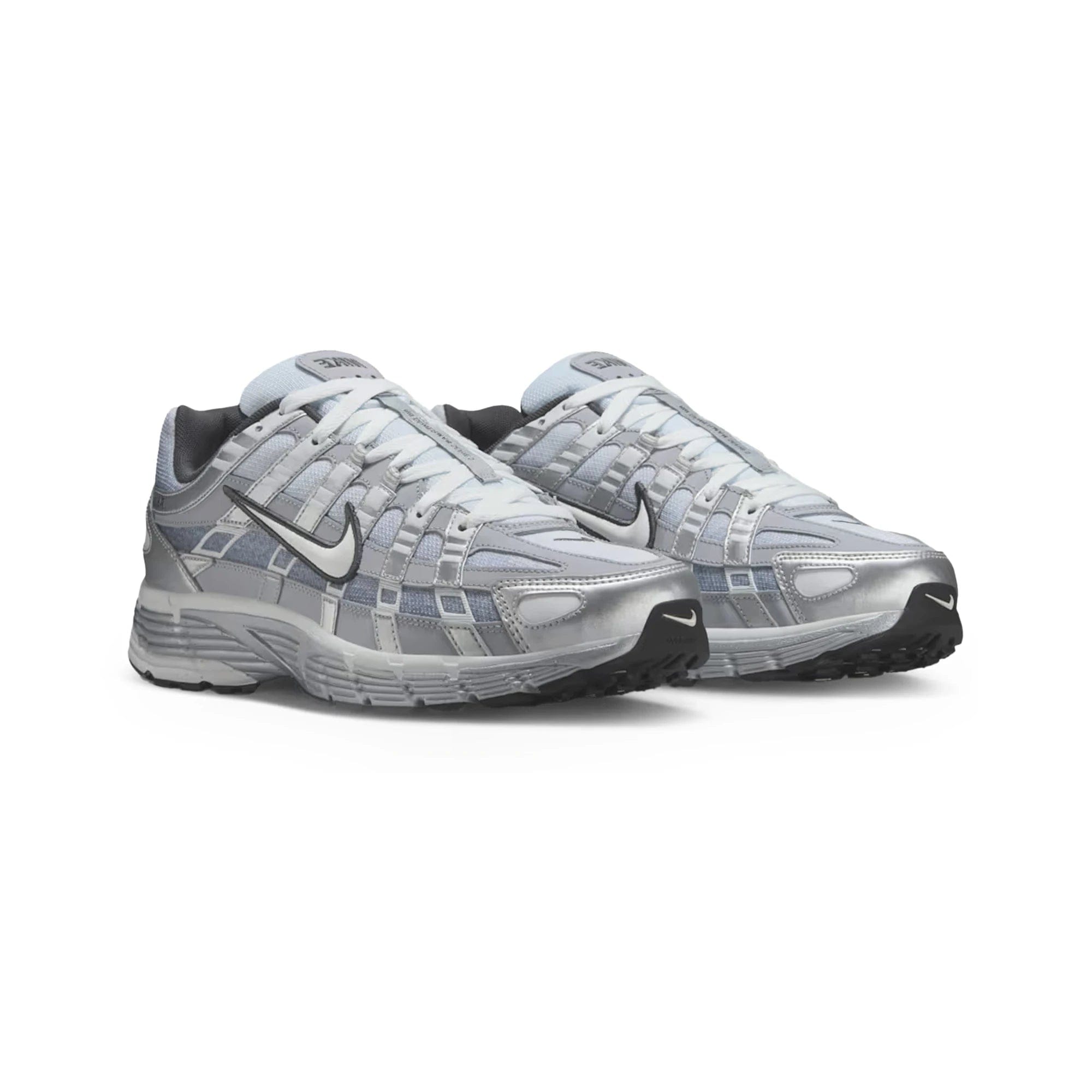 Nike P - 6000 Metallic Silver Summit White - Wolf Grey (2025)