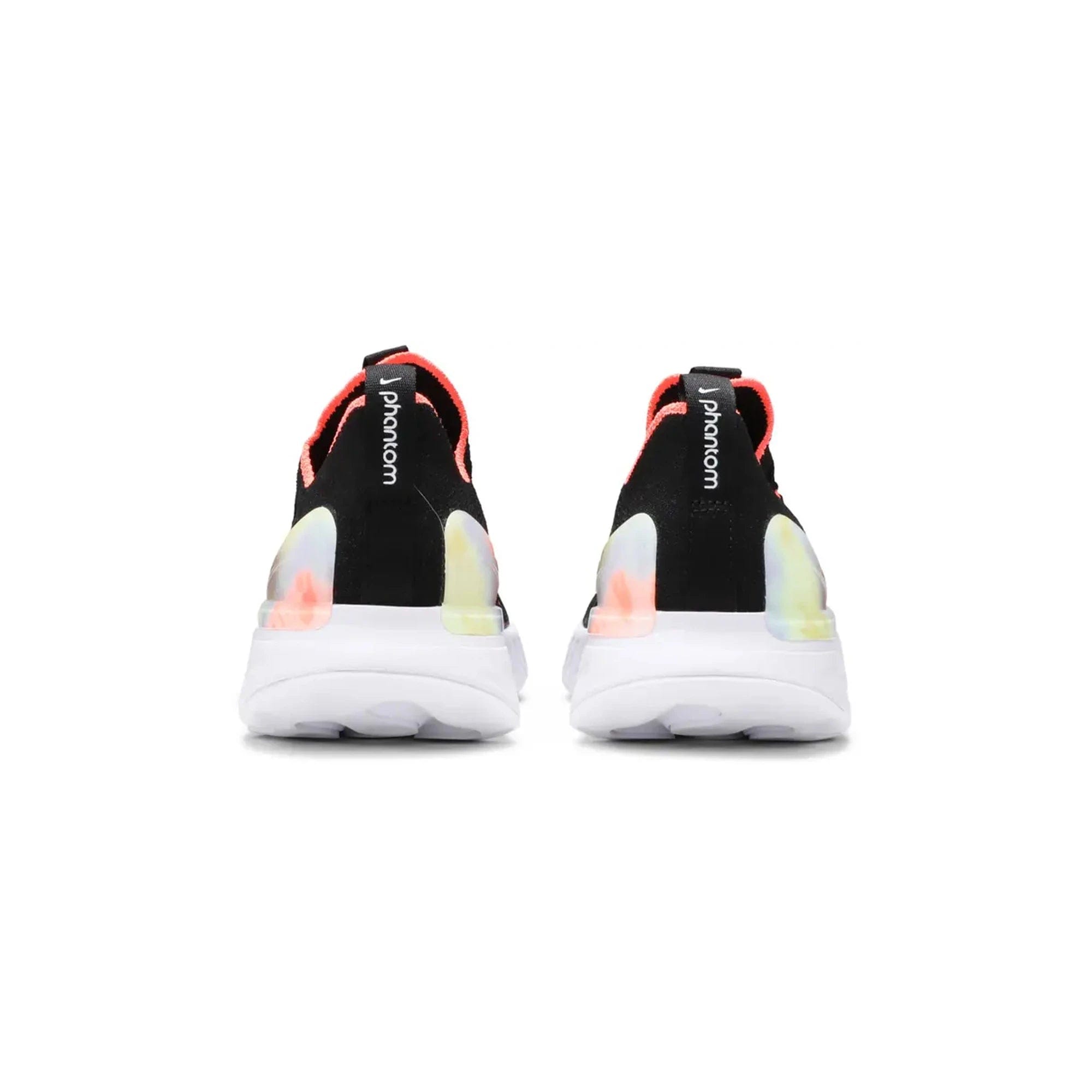 Nike React Phantom Run Flyknit Premium Black Bright Mango Women's (2020)