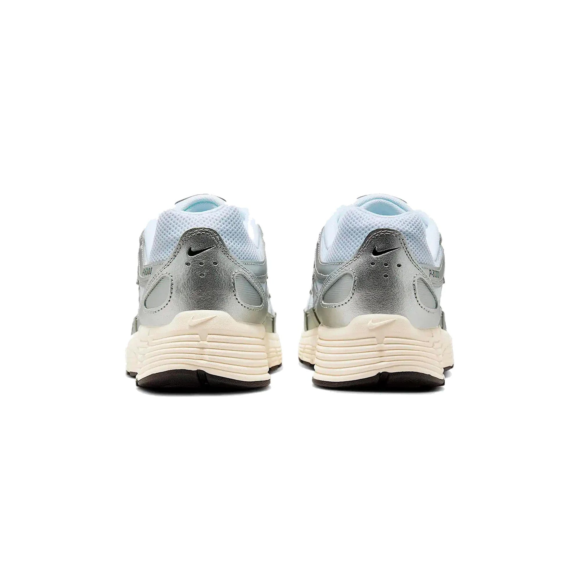 Nike P - 6000 White Metallic Silver Flat Silver Black (2025)