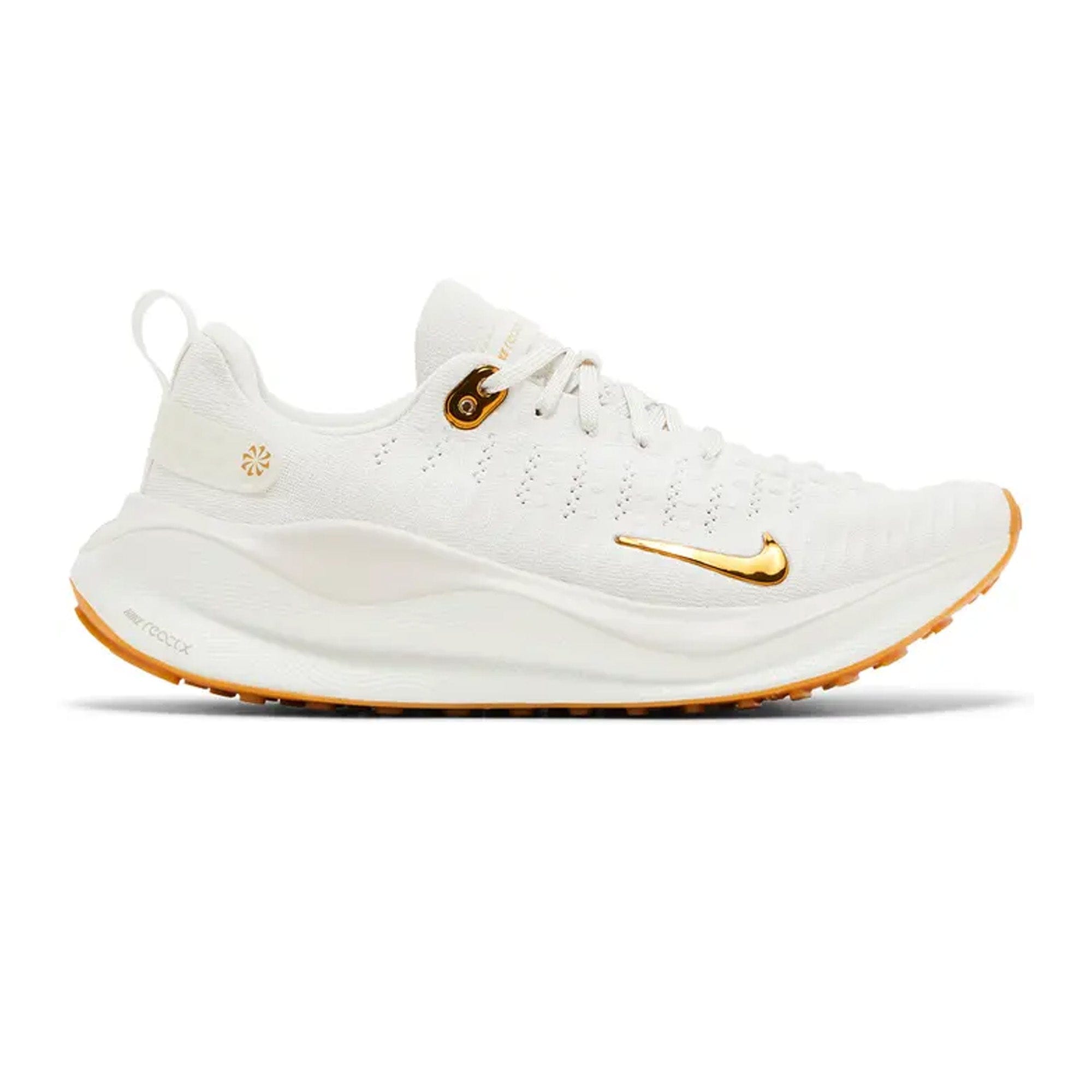 Nike ReactX Infinity Run 4 Gum Light Brown Metallic Gold Women's (2024)
