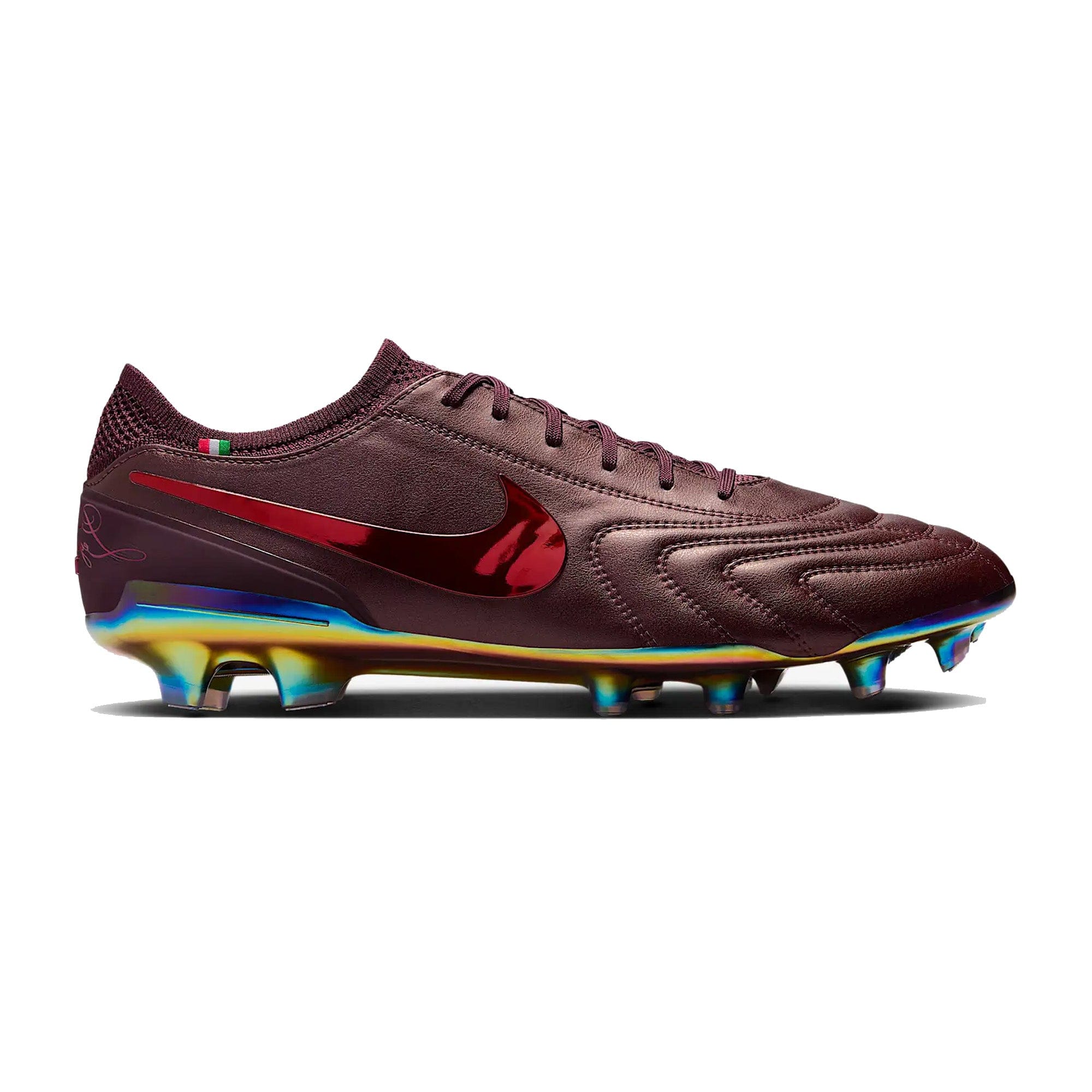 Nike Tiempo Legend 10 Elite Luxe FG Montebelluna Leather Port Wine (2025)