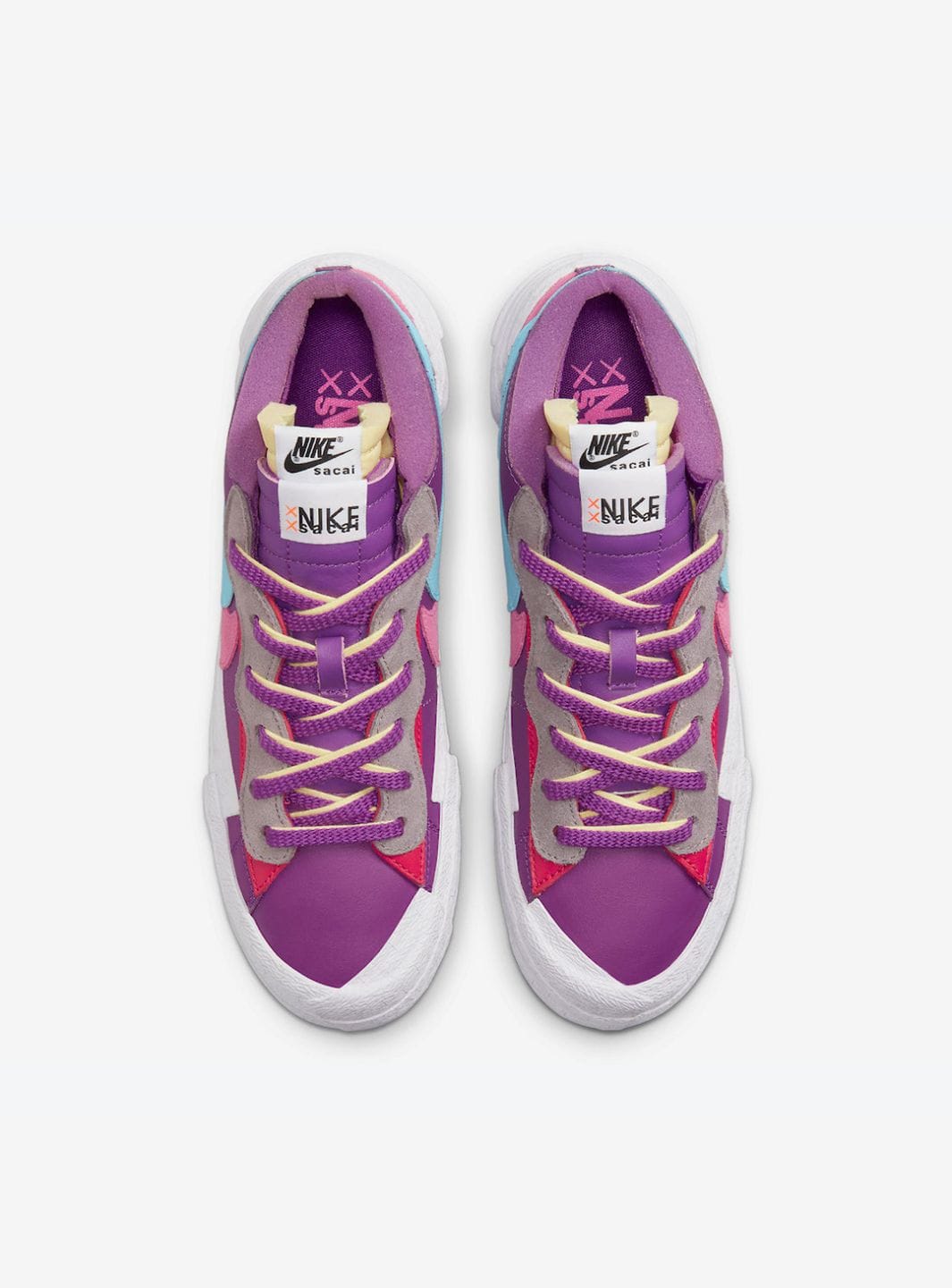 Nike Blazer Low Sacai KAWS Purple Dusk