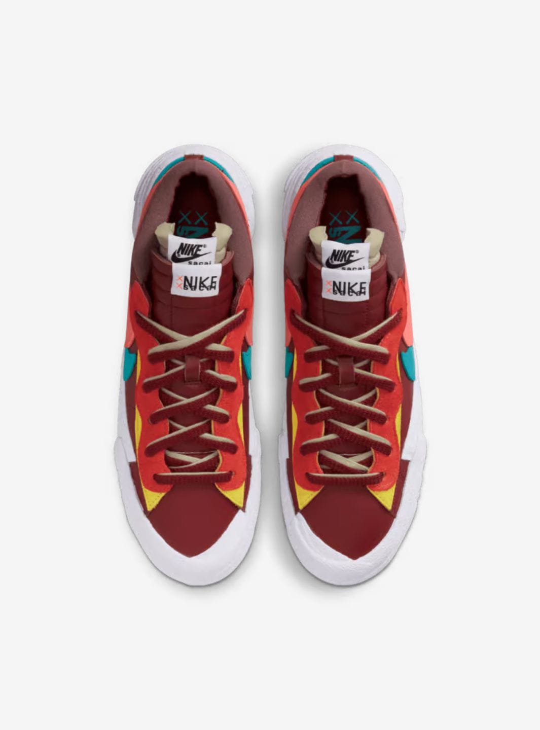 Nike Blazer Low Sacai KAWS Red