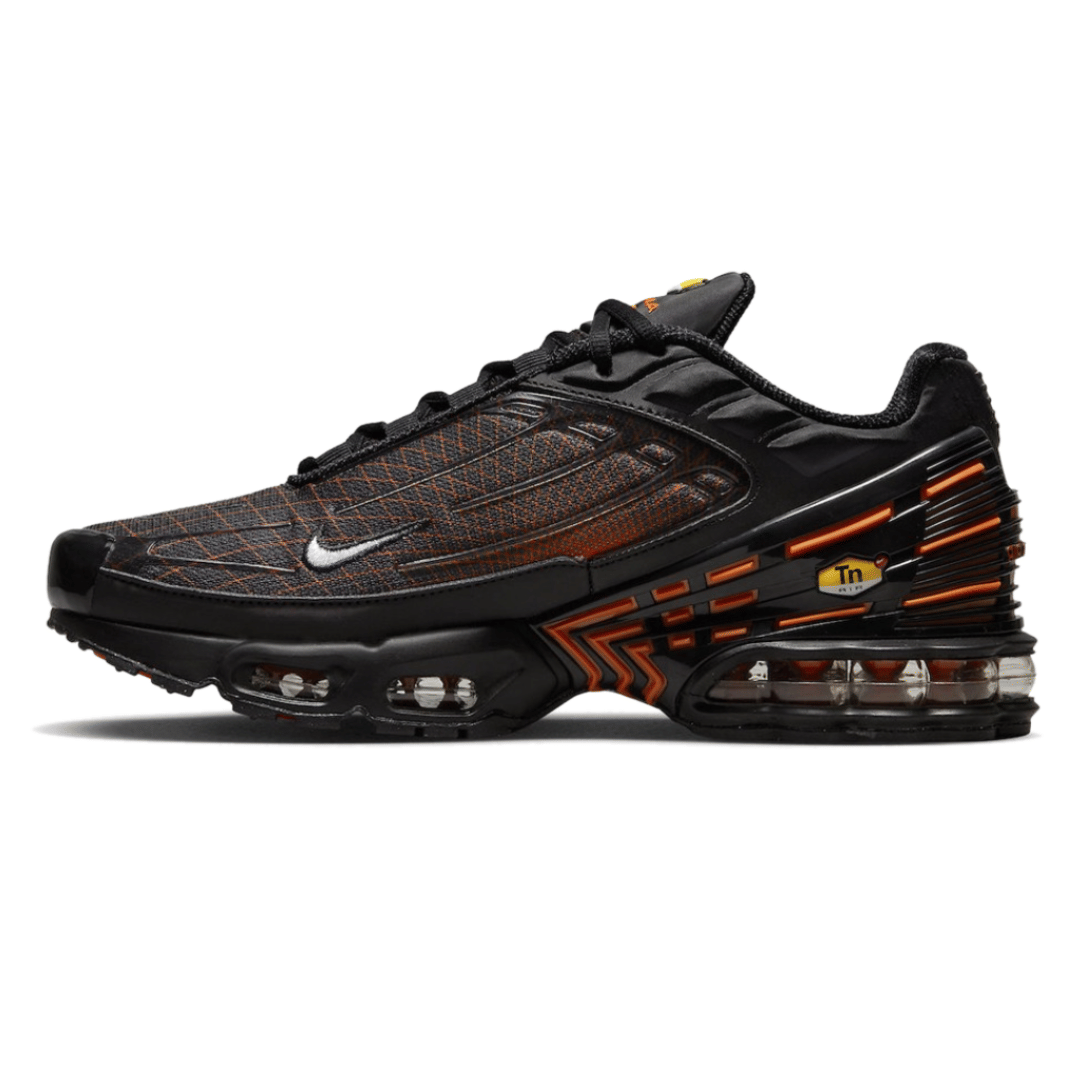 Nike Men's Nike Air Max Plus TN 3 (Black/Safety Orange)