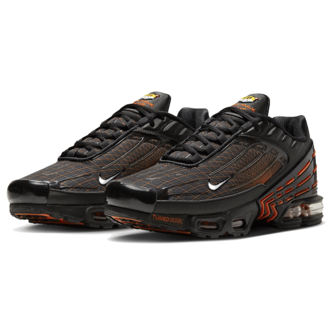 Nike Men's Nike Air Max Plus TN 3 (Black/Safety Orange)