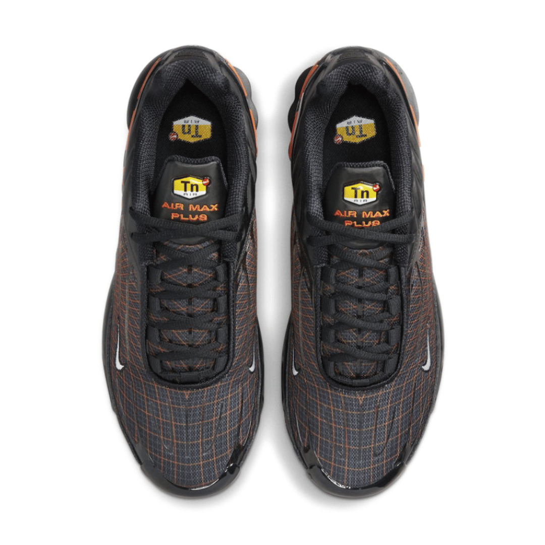 Nike Men's Nike Air Max Plus TN 3 (Black/Safety Orange)
