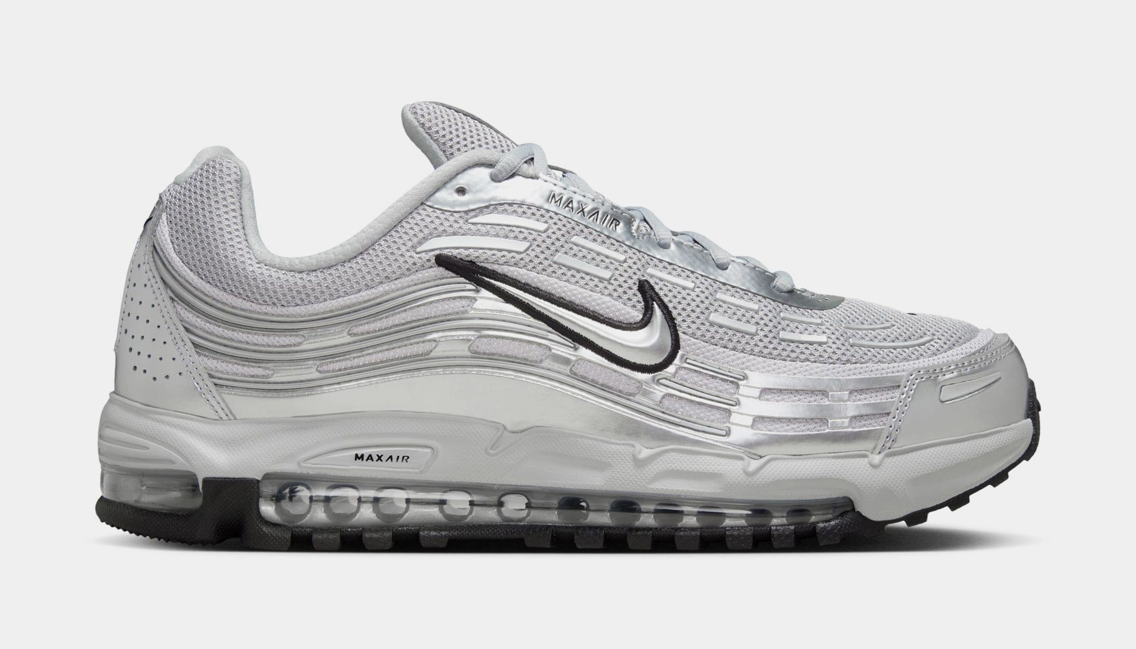 Nike Air Max TL 2.5 Mens Running Shoes (Flat Silver/Metallic Silver)