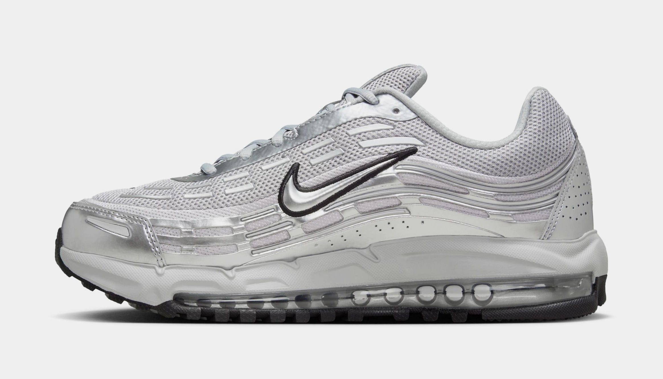 Nike Air Max TL 2.5 Mens Running Shoes (Flat Silver/Metallic Silver)