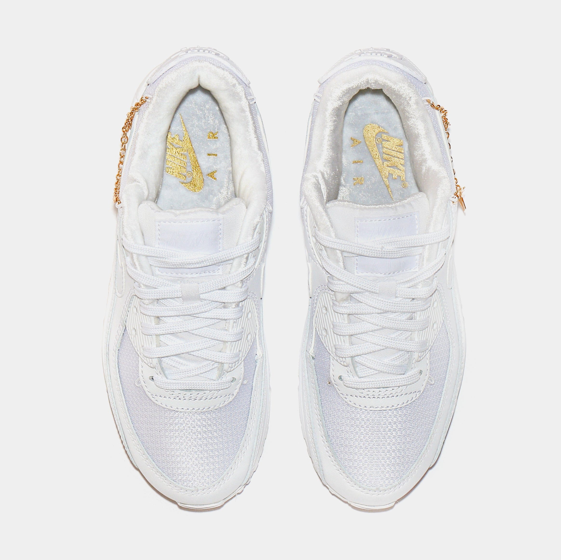 Nike Air Max 90 Lucky Charms Womens Lifestyle Shoes (White)