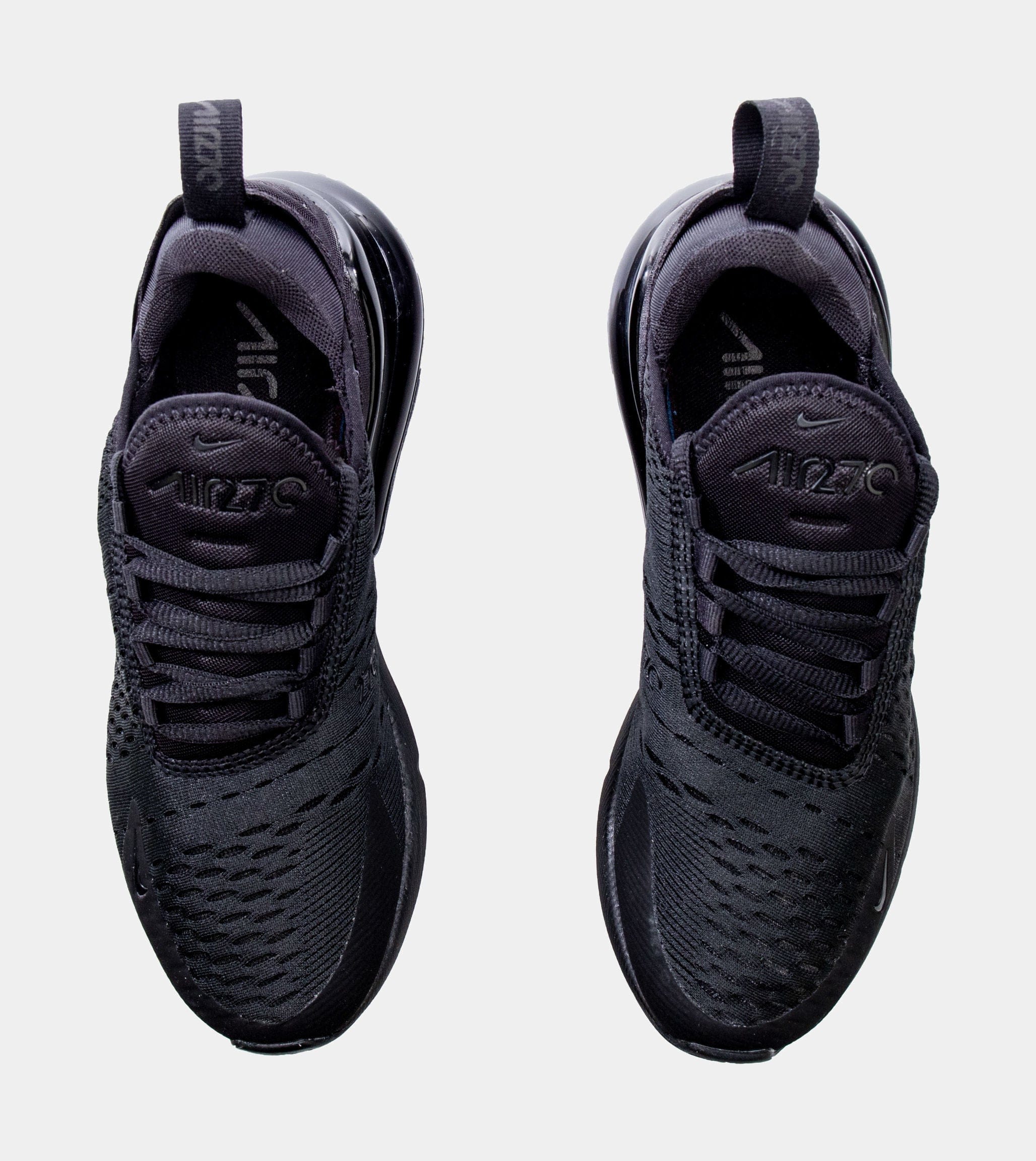 Nike Air Max 270 Womens Running Shoes (Black/Black)