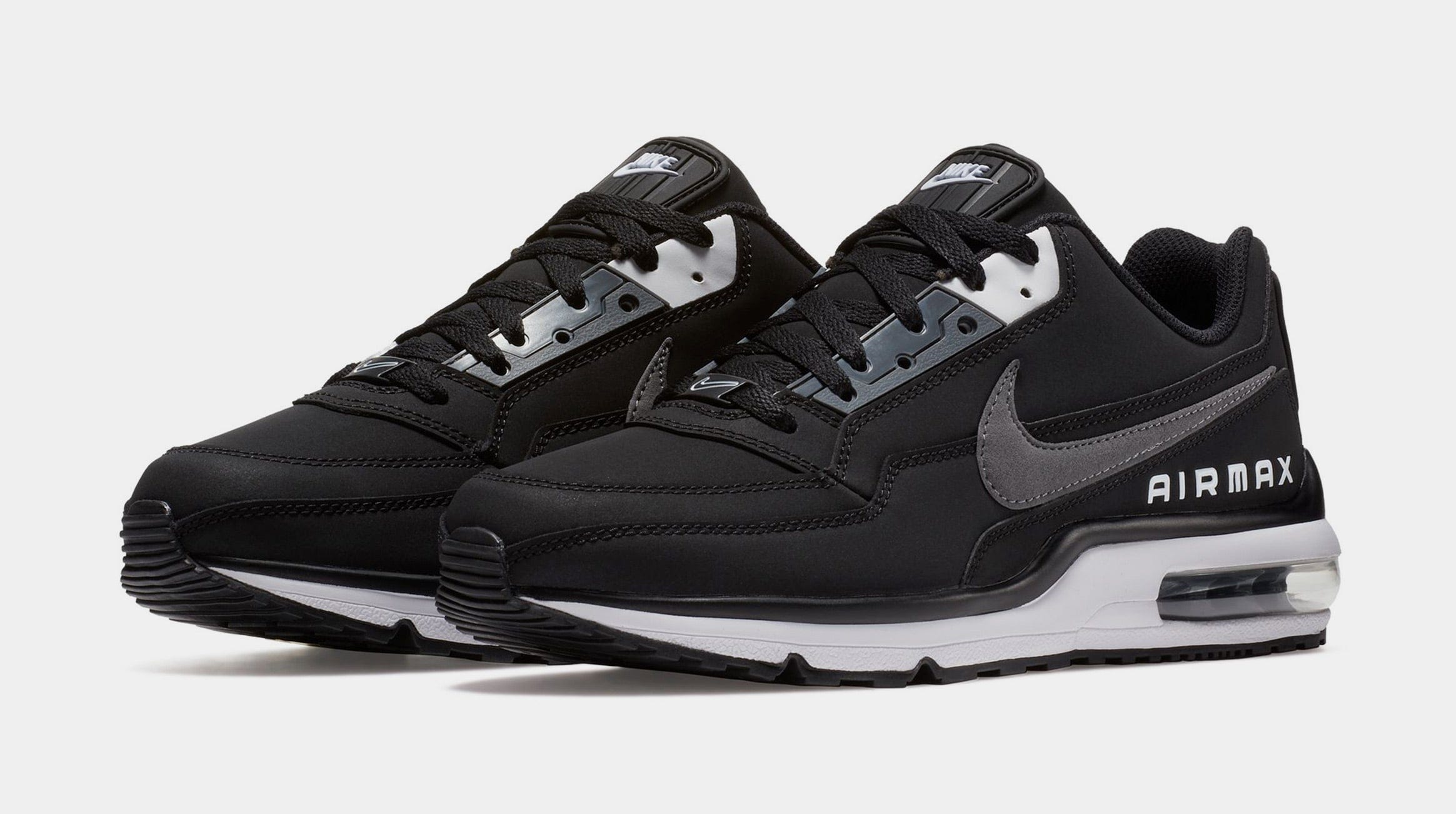 Nike Air Max LTD 3 Mens Running Shoes (Black/White/Dark Grey)