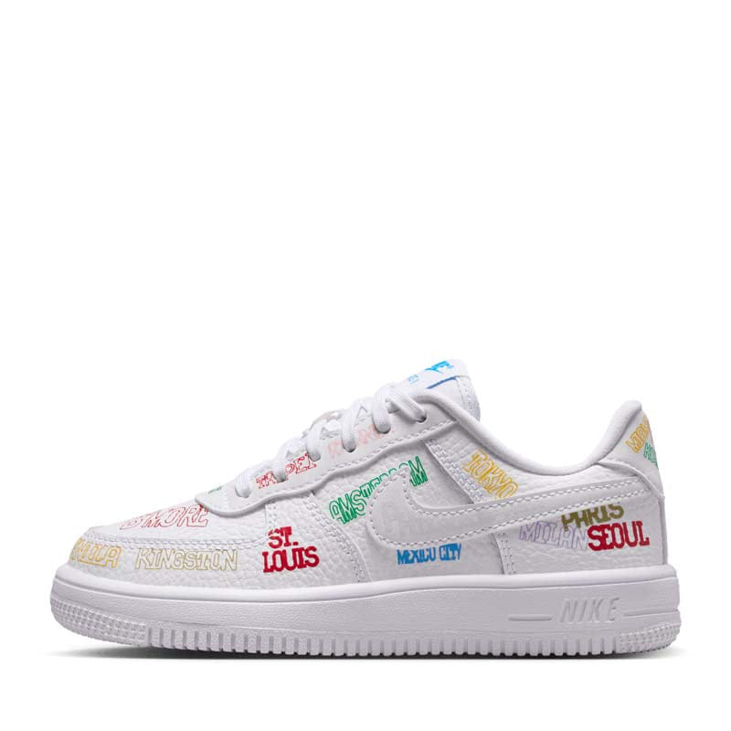 Nike Force 1 Low LV8 3 On Tour (PS) - White/White