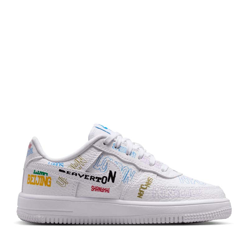 Nike Force 1 Low LV8 3 On Tour (PS) - White/White