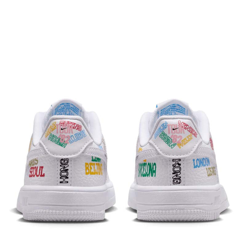 Nike Force 1 Low LV8 3 On Tour (PS) - White/White