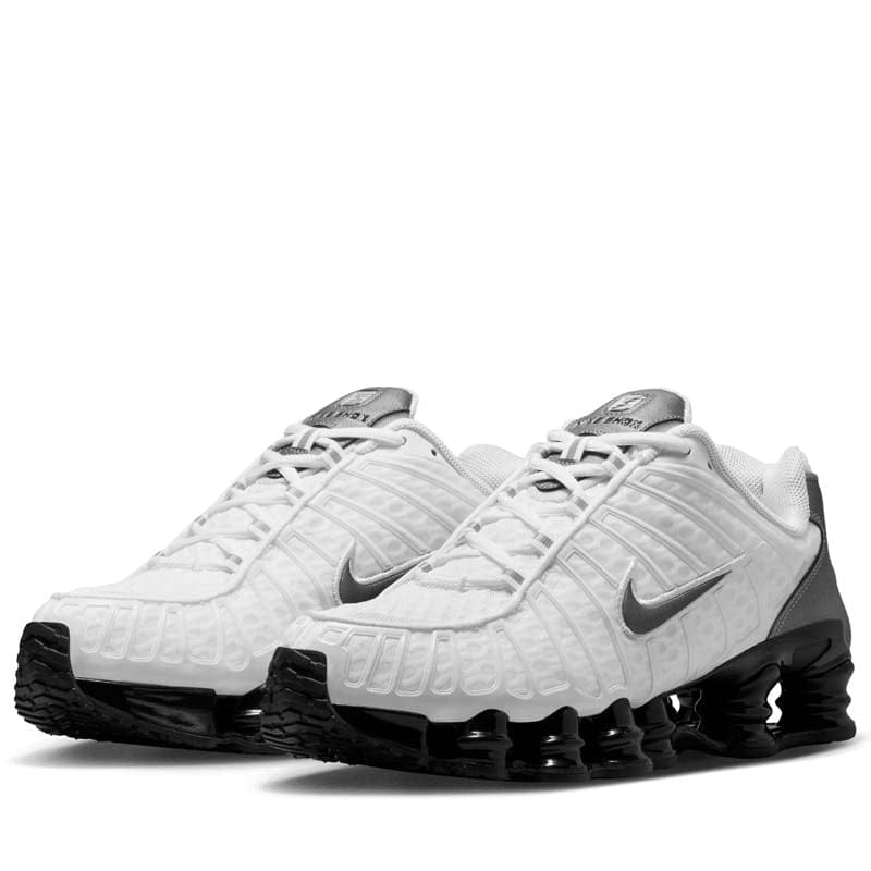 Nike Shox TL - White/Metallic Cool Grey