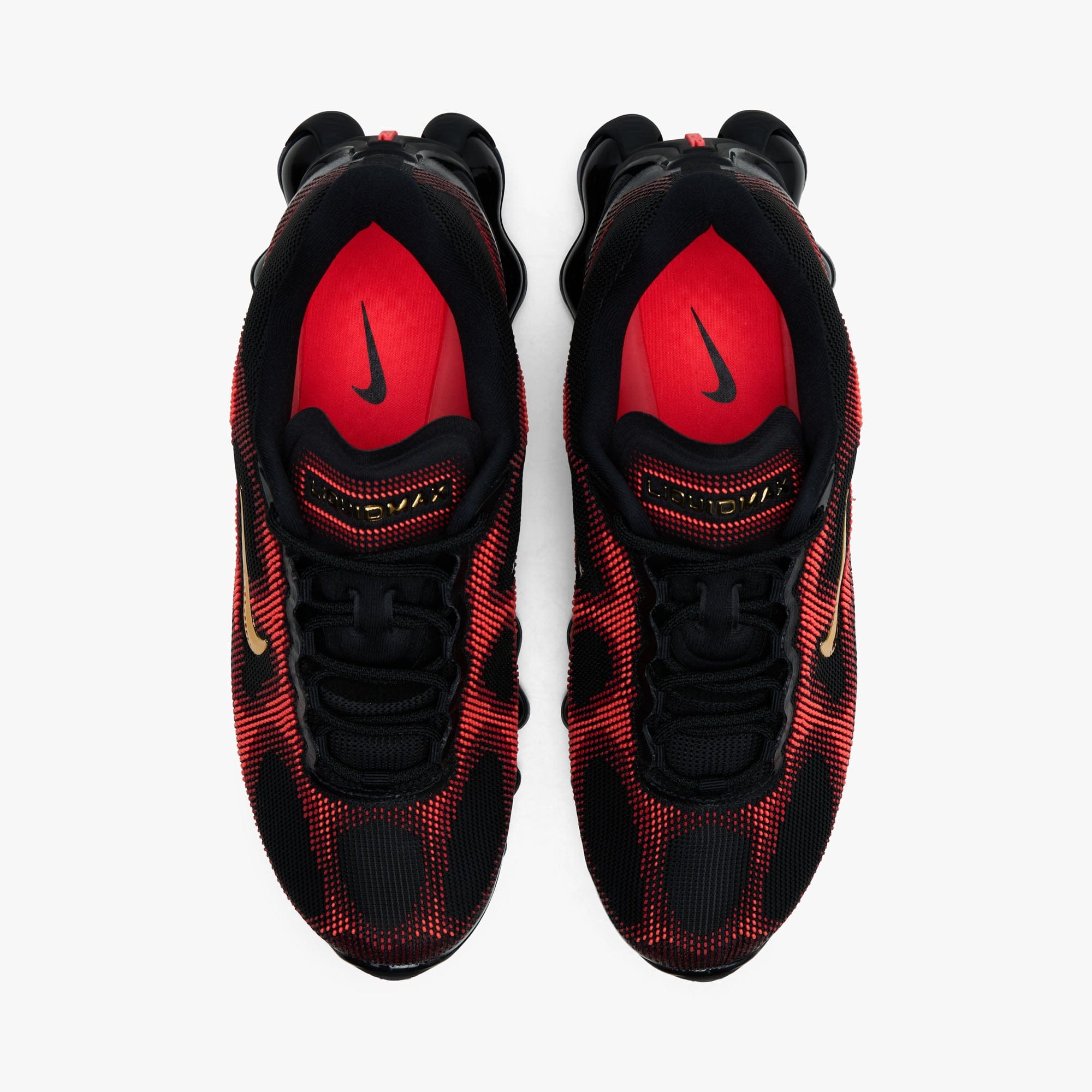 Nike Air Liquid Max Black / Team Red - Fire Red