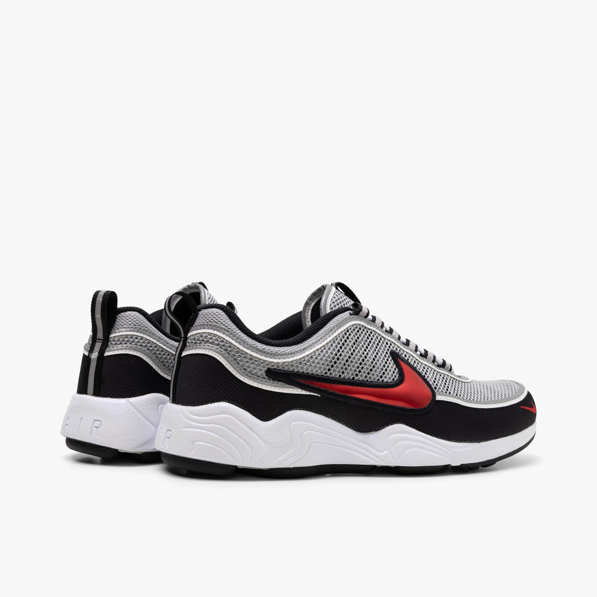 Nike Air Zoom Spiridon SP Metallic Silver / Sport Red