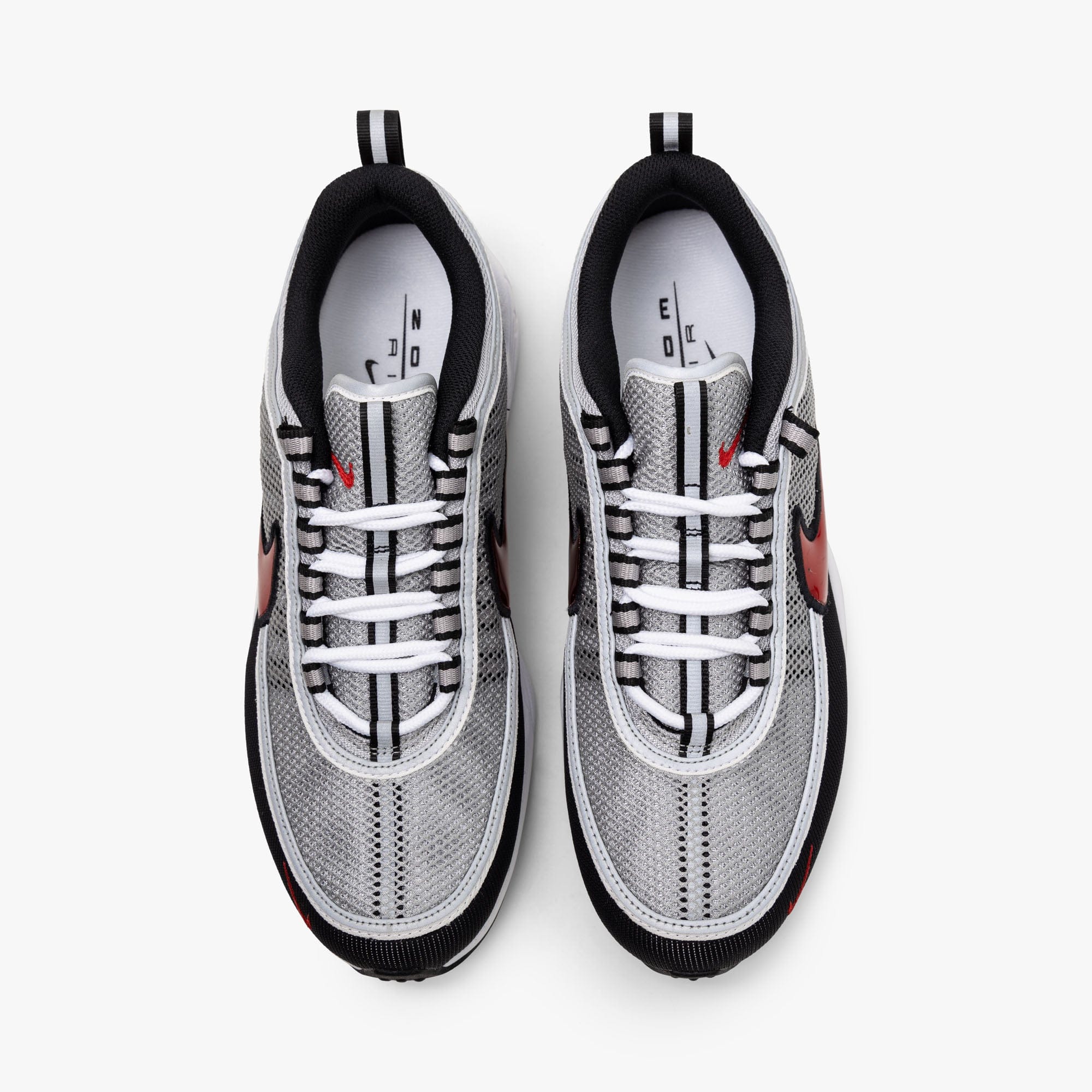 Nike Air Zoom Spiridon SP Metallic Silver / Sport Red