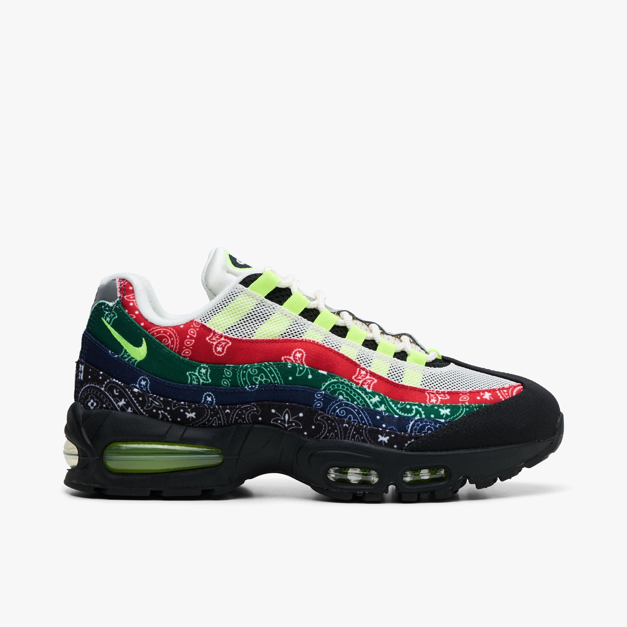 Nike Air Max 95 Big Bubble Sail / Volt - University Red