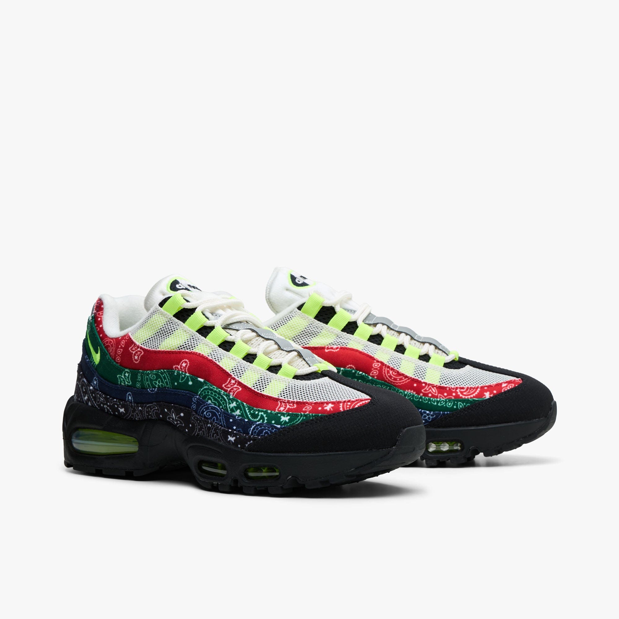 Nike Air Max 95 Big Bubble Sail / Volt - University Red