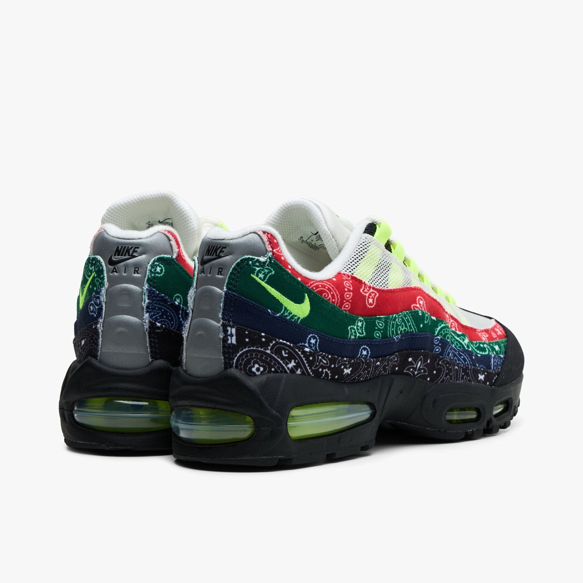Nike Air Max 95 Big Bubble Sail / Volt - University Red
