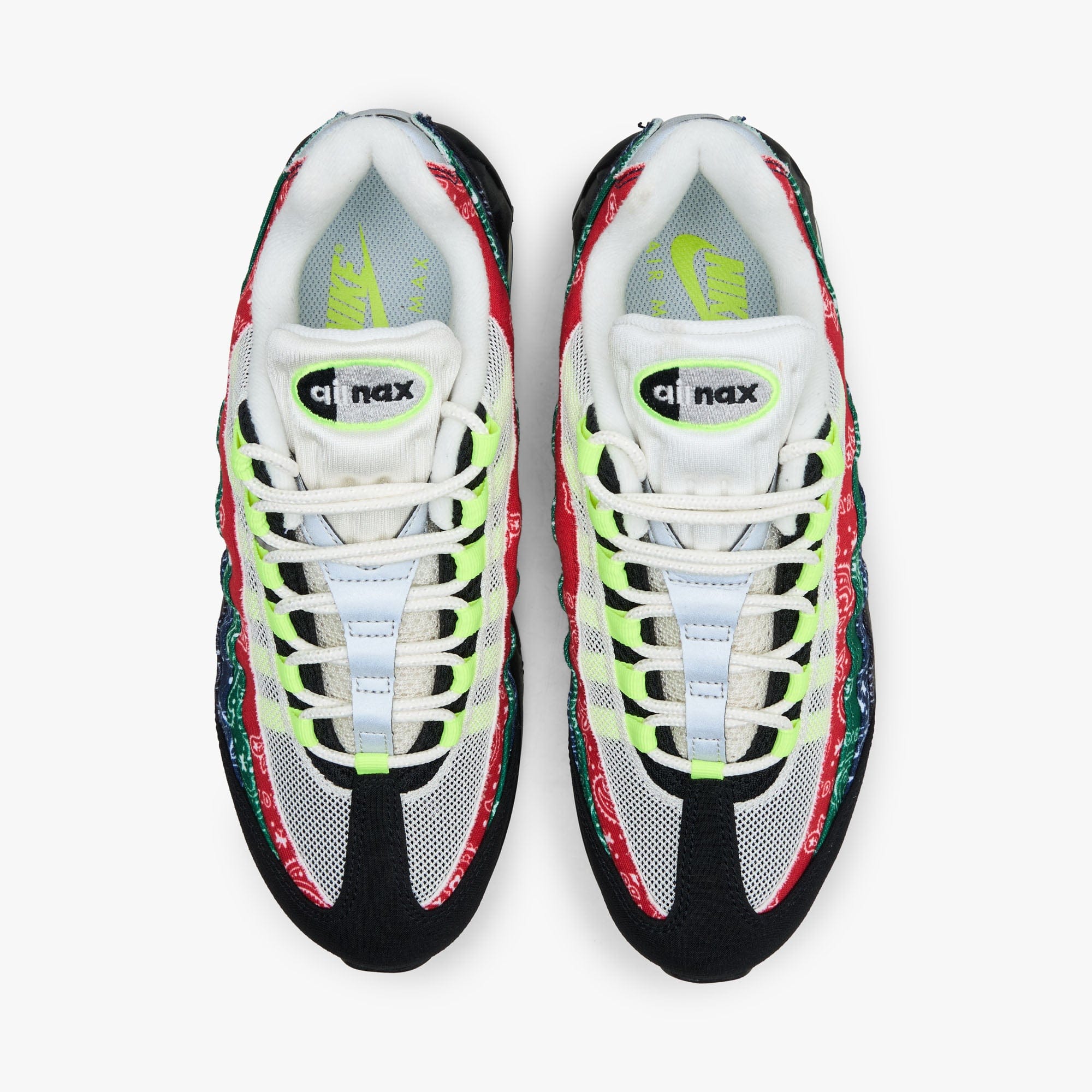Nike Air Max 95 Big Bubble Sail / Volt - University Red