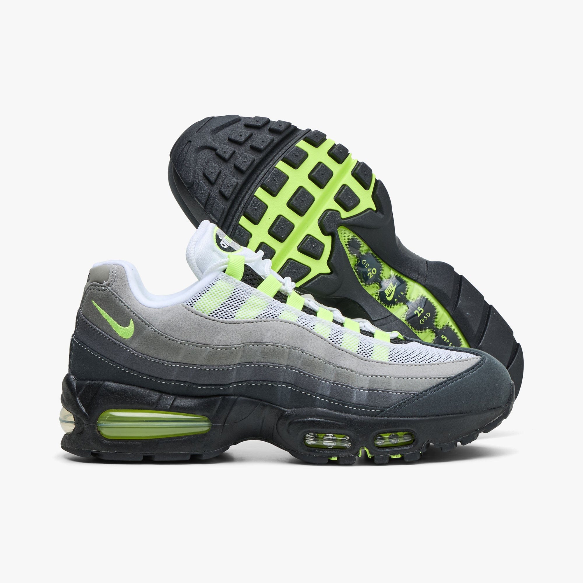 Nike Women's Air Max 95 OG Black / Neon Yellow