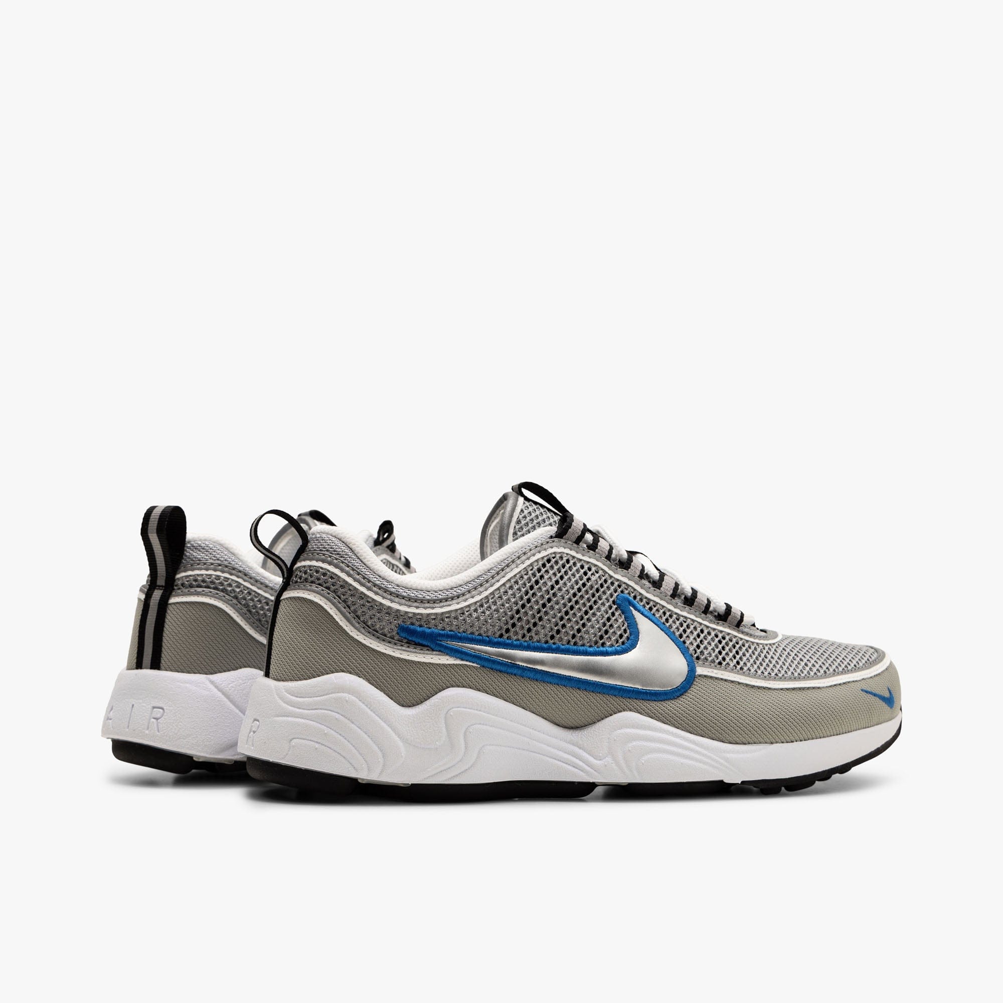 Nike Air Zoom Spiridon SP Metallic Silver / Signal Blue