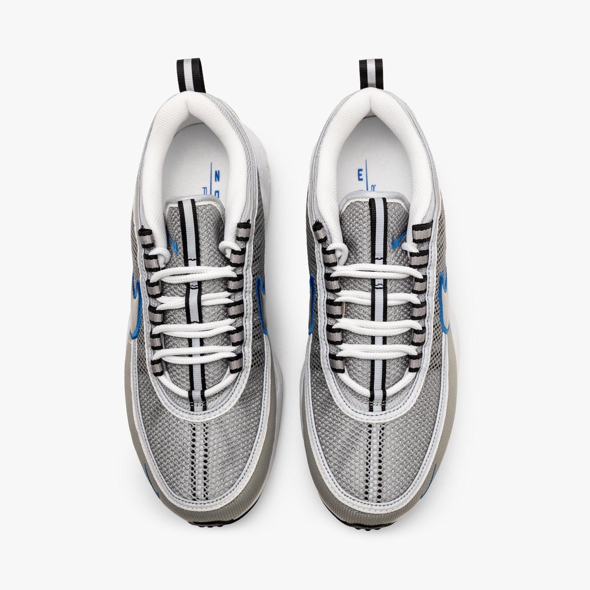 Nike Air Zoom Spiridon SP Metallic Silver / Signal Blue