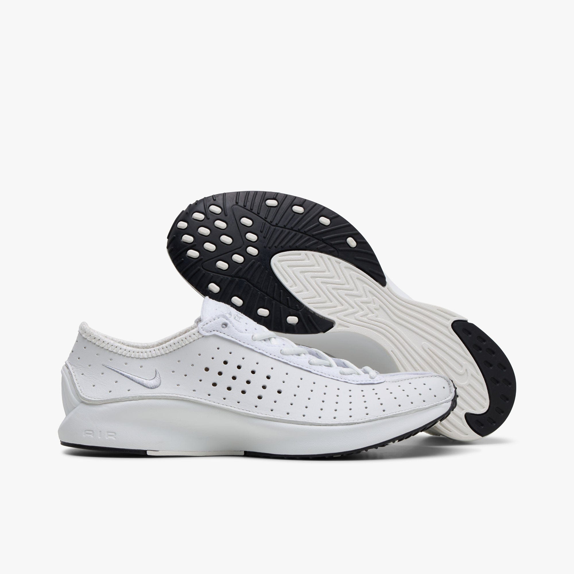 Nike Women's Air Superfly White / Metallic Silver - Black