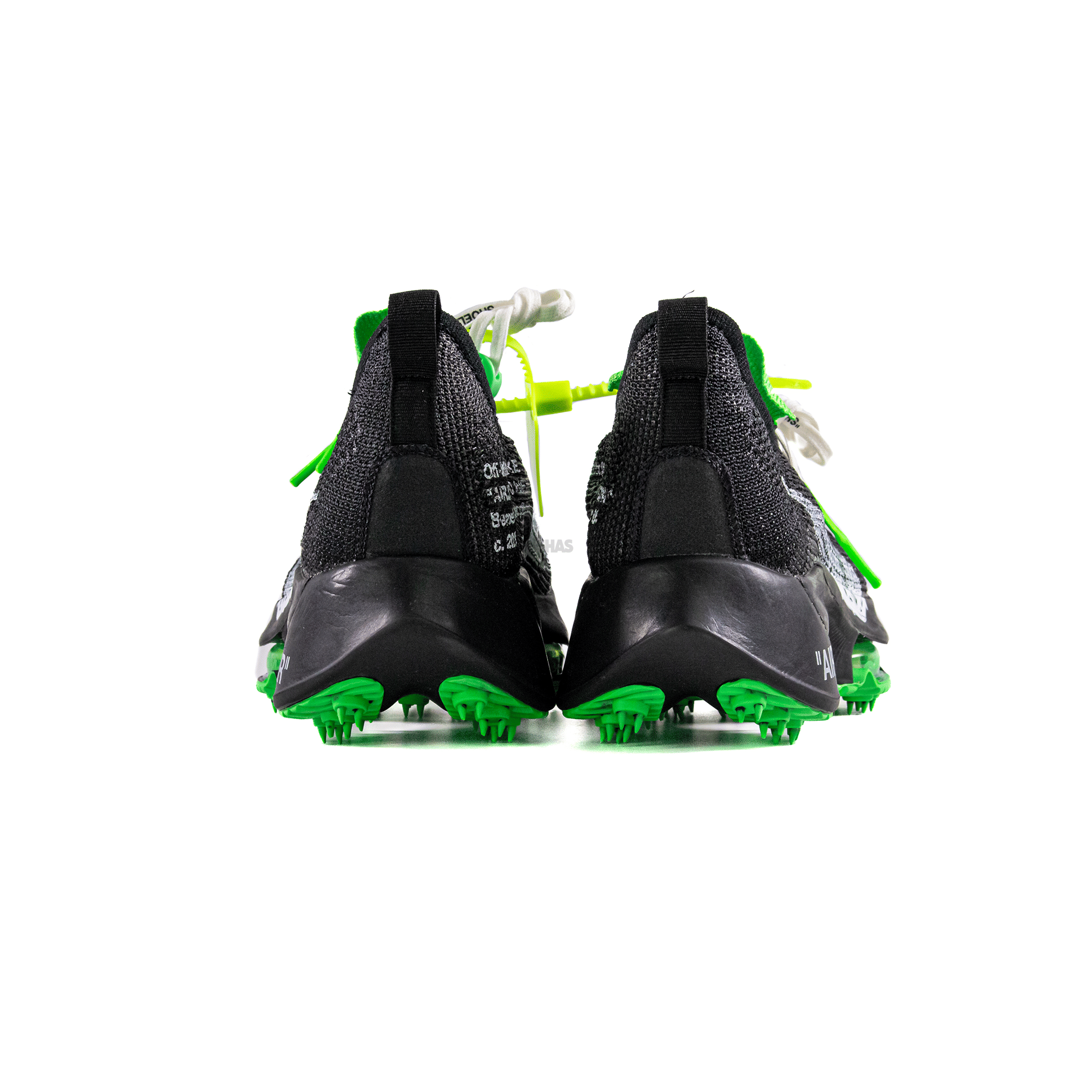 Nike Air Zoom Tempo Next% Flyknit Off - White Black Scream Green (2021)