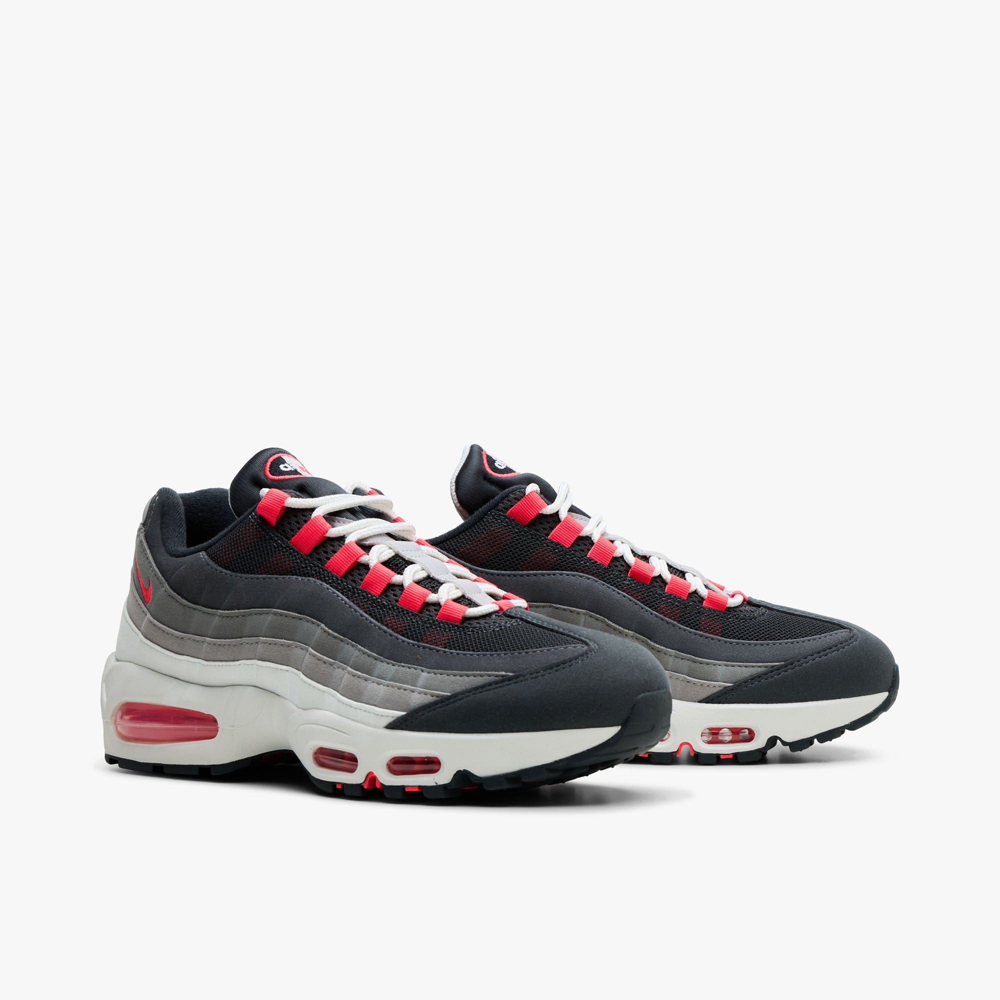 Nike Air Max 95 OG Big Bubble Reverse Anthracite / Solar Red