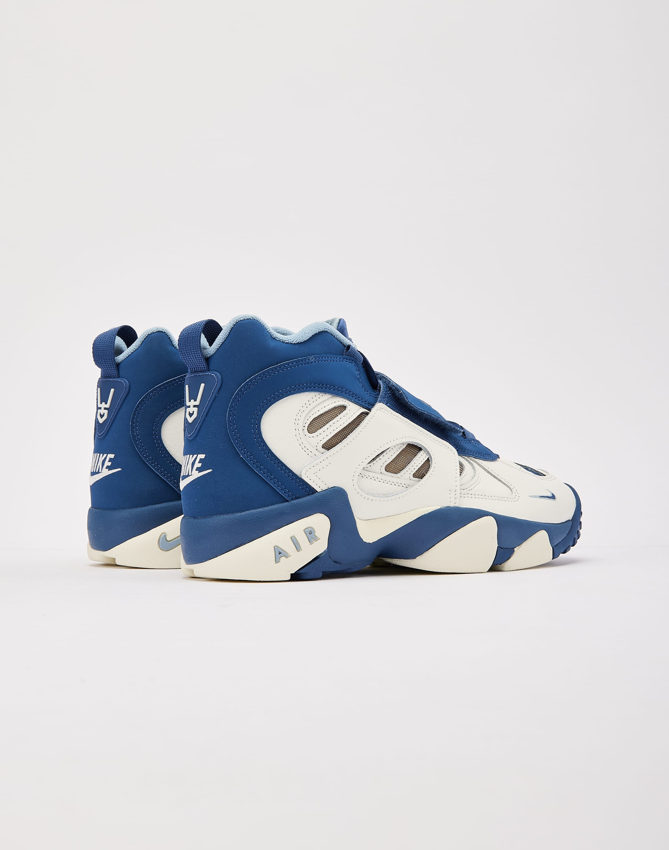 Nike Air Diamond Turf II Sail and Blue Grey