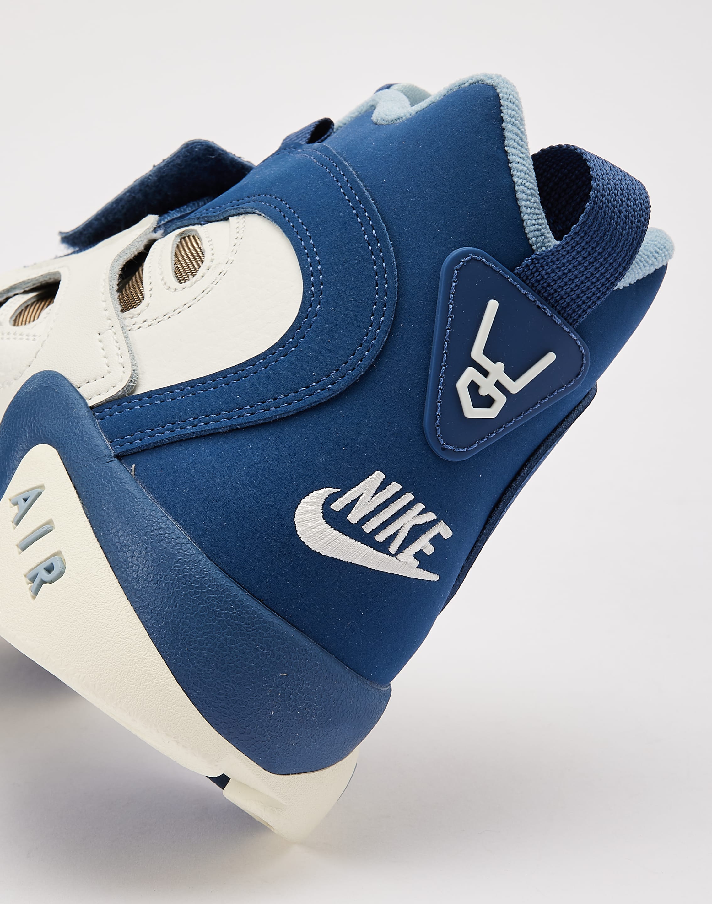 Nike Air Diamond Turf II Sail and Blue Grey
