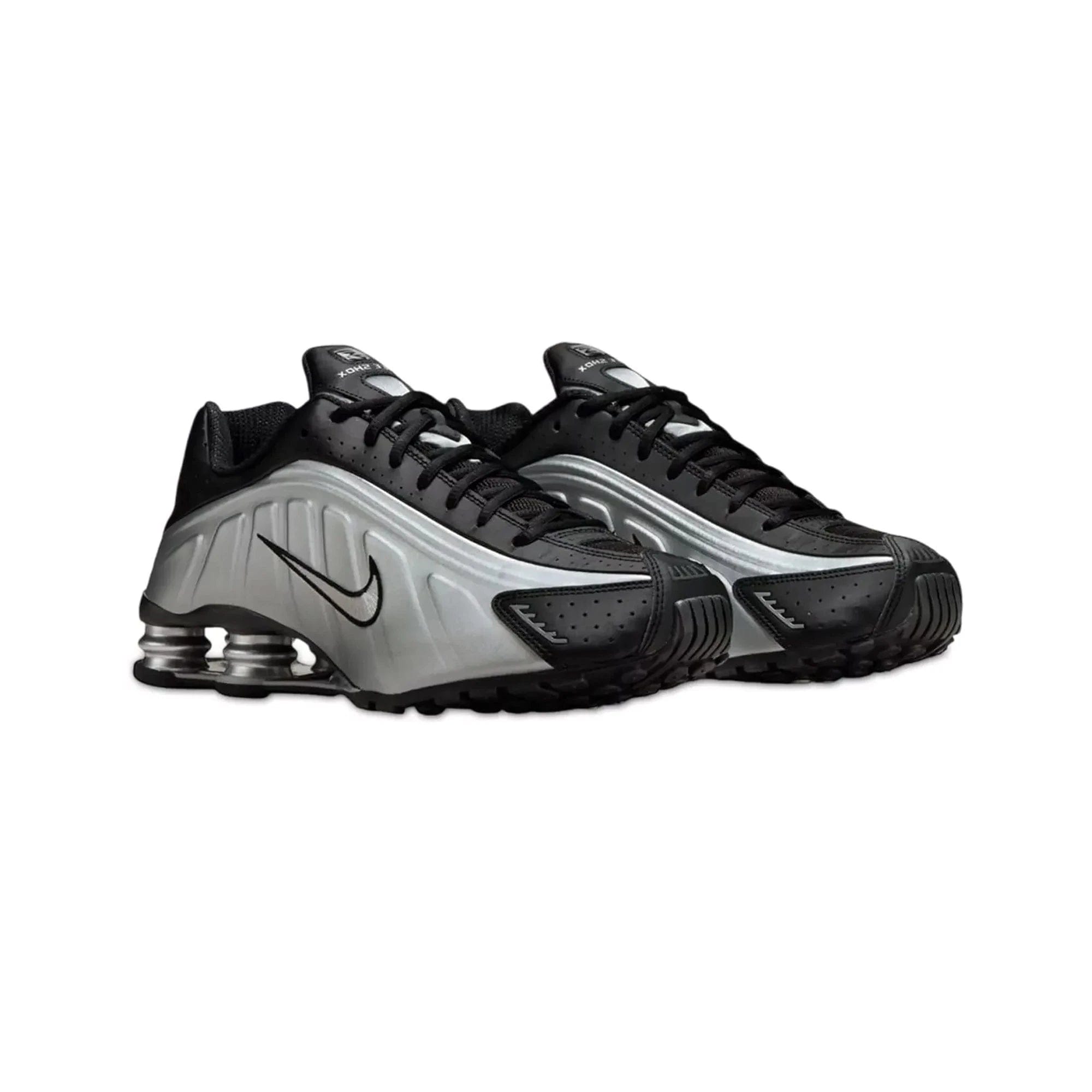 Nike Shox R4 Metallic Silver Black (2025)