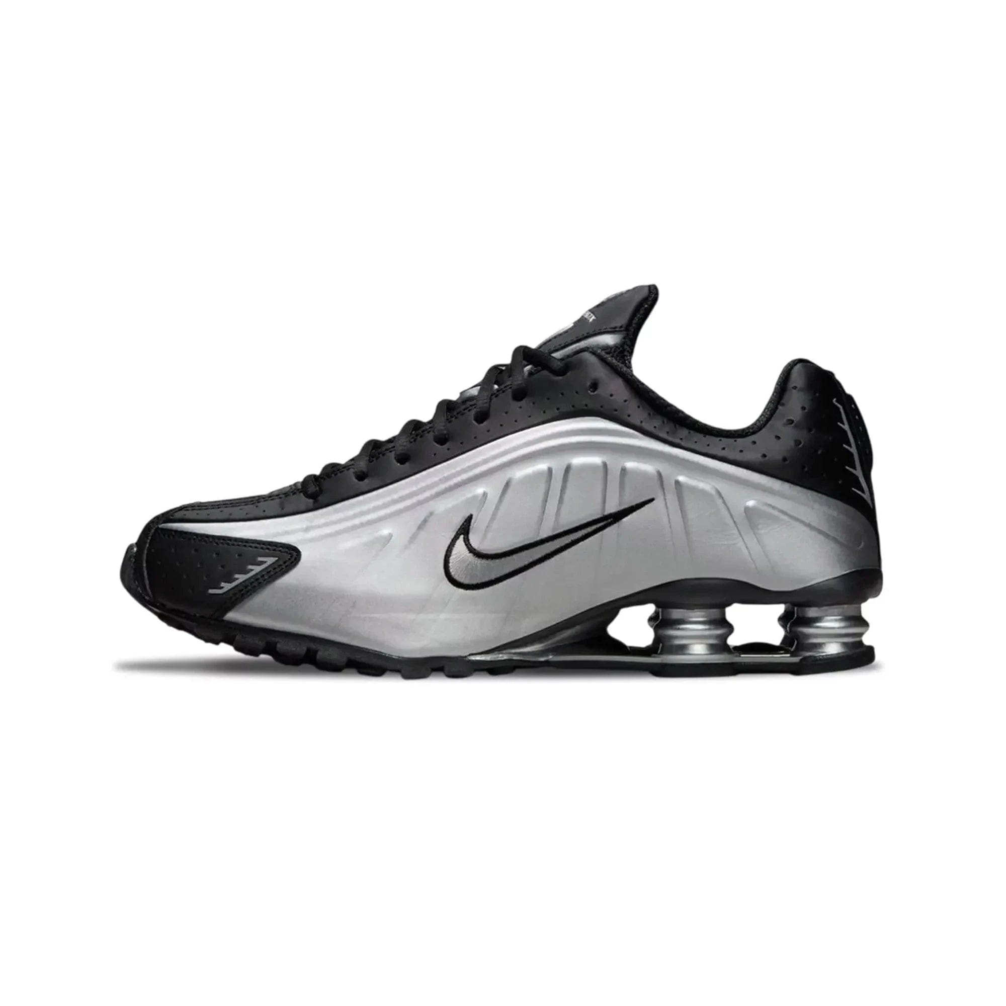 Nike Shox R4 Metallic Silver Black (2025)