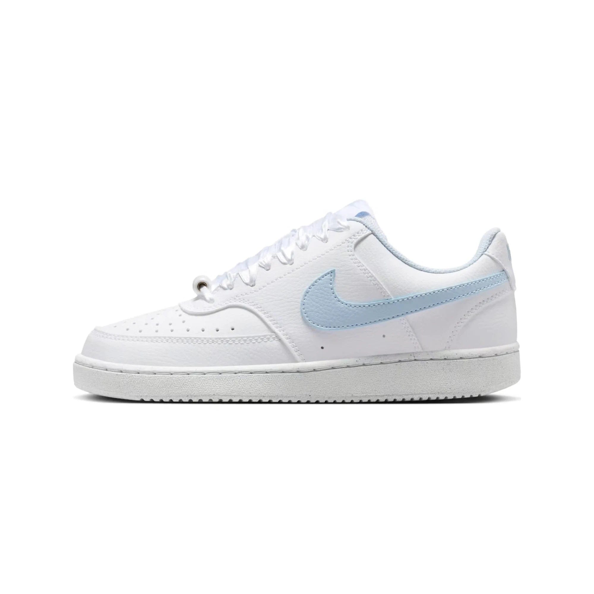 Nike Court Vision Low White /Hydrogen Blue Women's