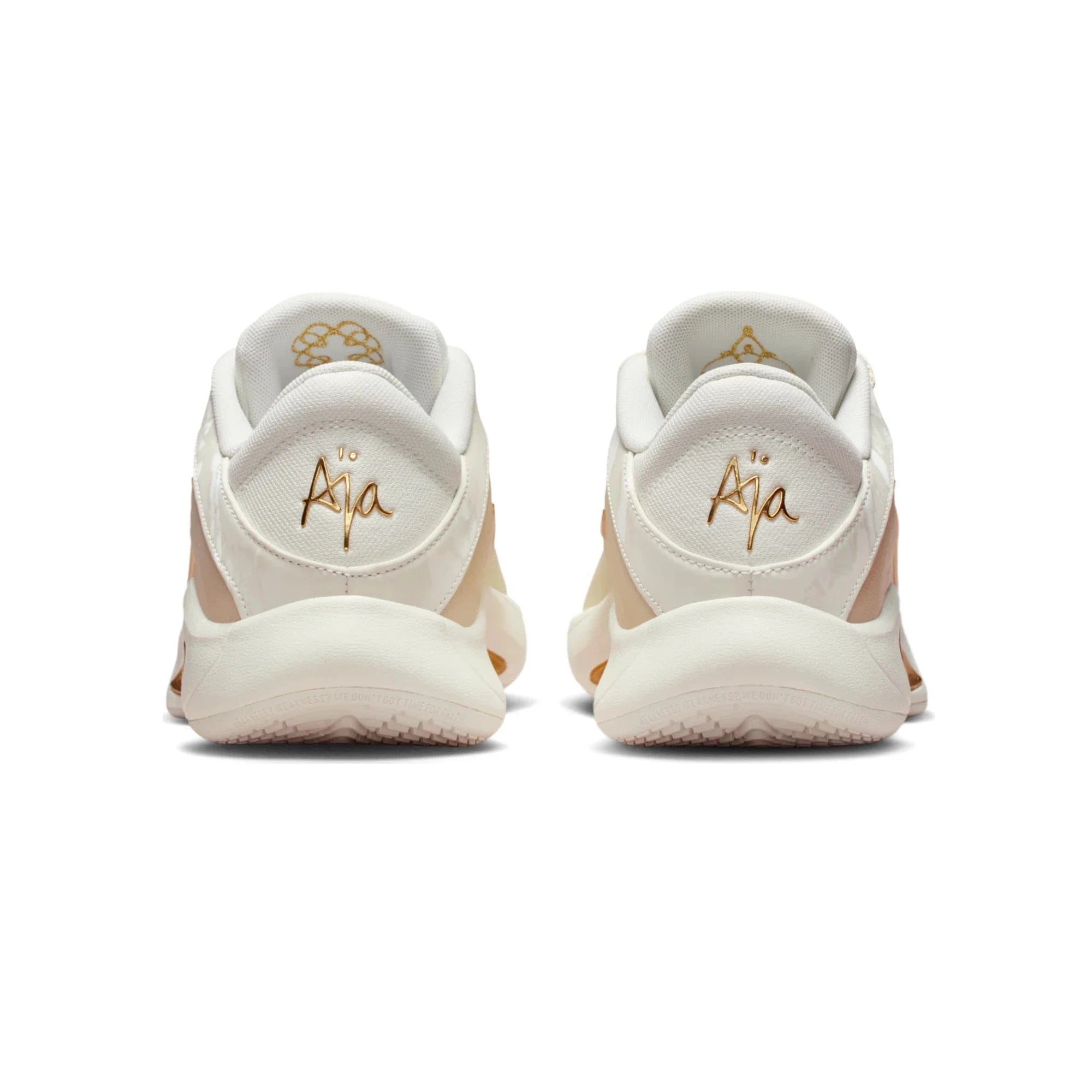 Nike A'One EP A'ja Wilson Sail Metallic Gold Women's (2025)
