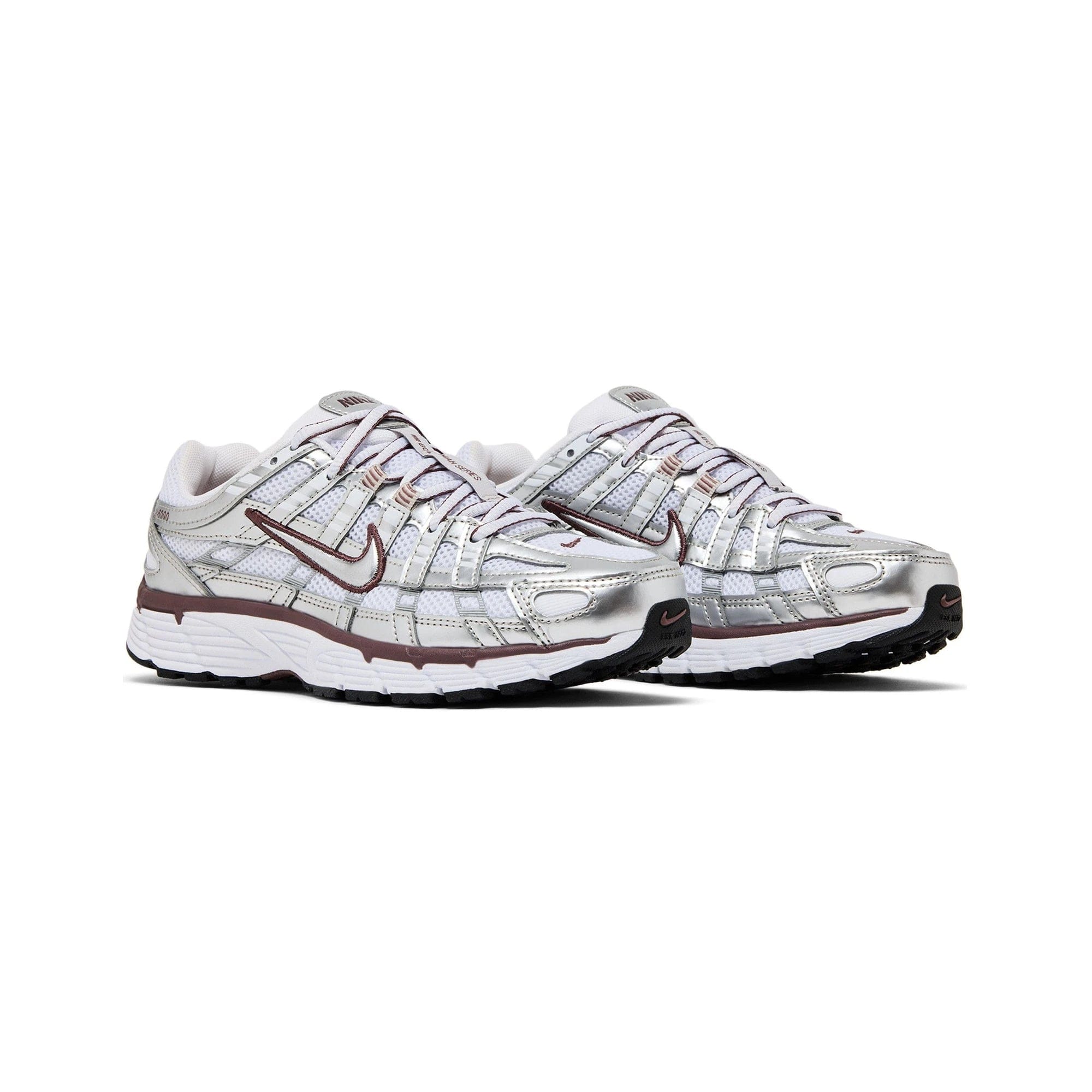 Nike P - 6000 White Metallic Silver Tattoo Women's (2026)