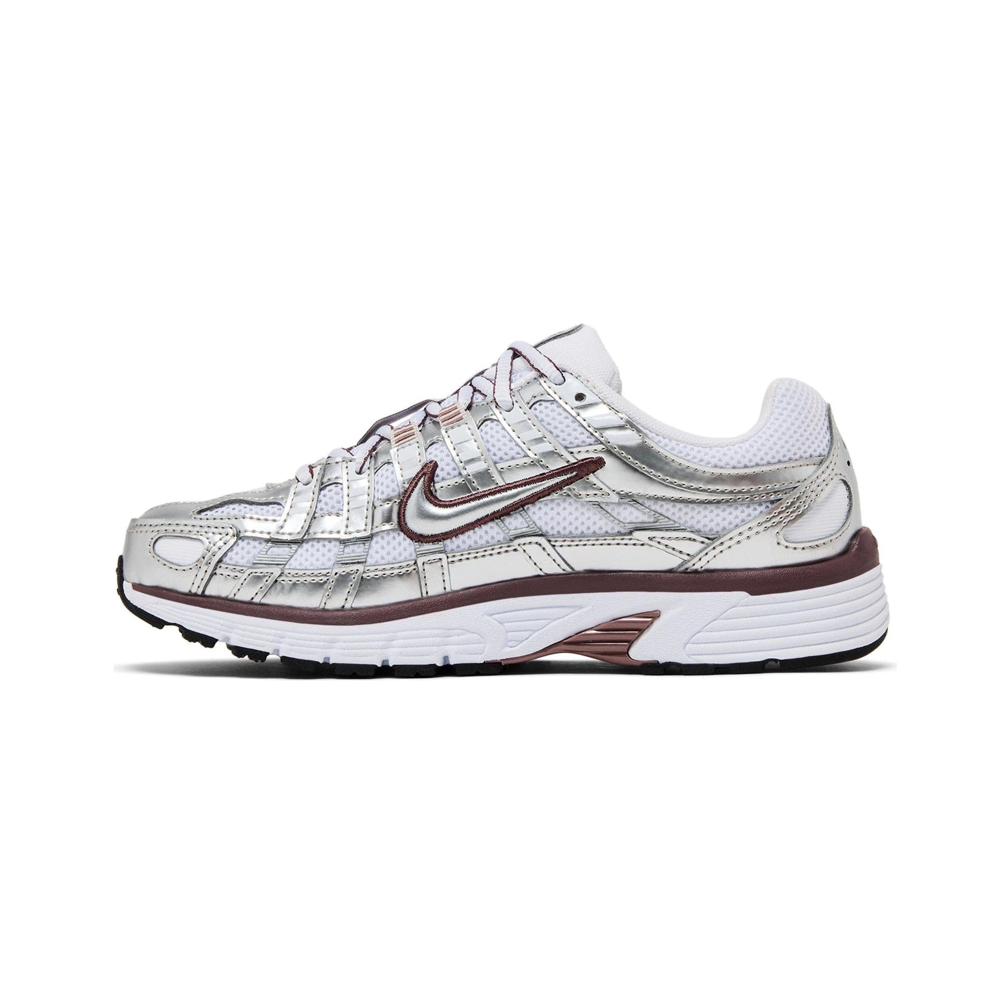 Nike P - 6000 White Metallic Silver Tattoo Women's (2026)