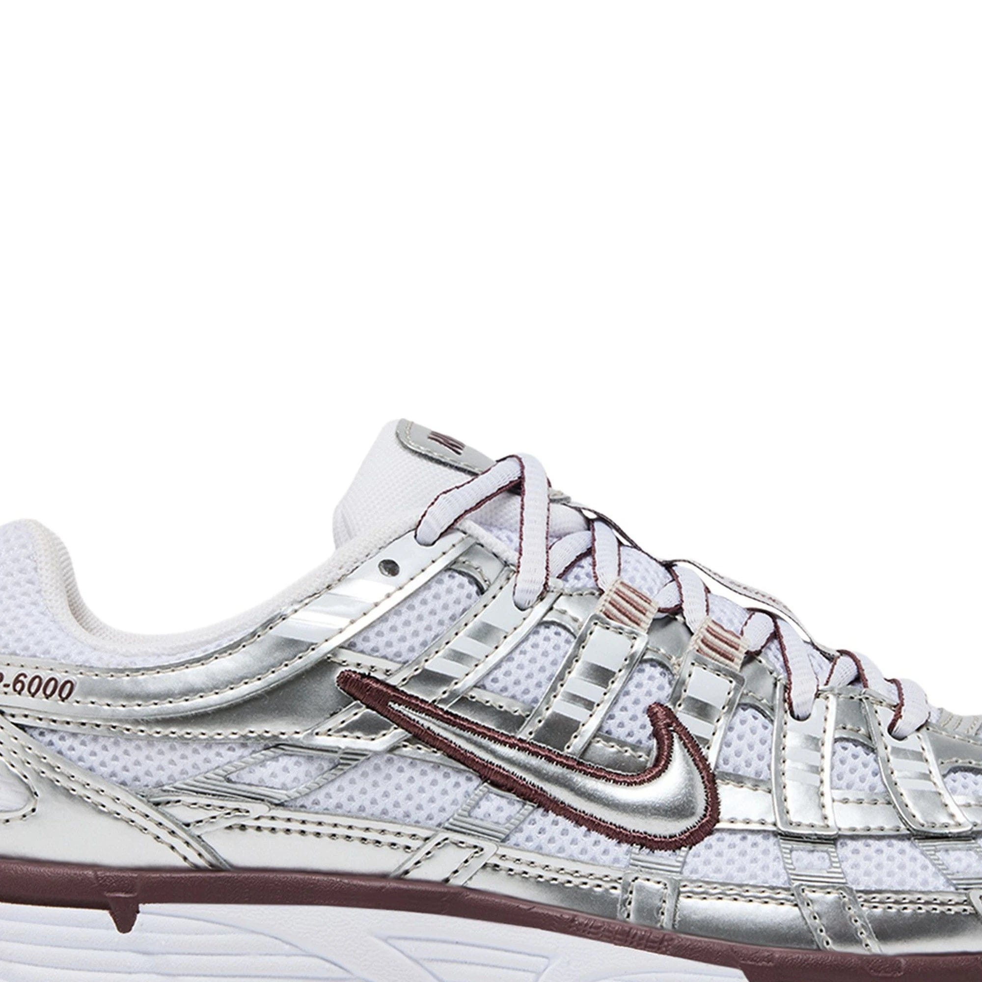 Nike P - 6000 White Metallic Silver Tattoo Women's (2026)