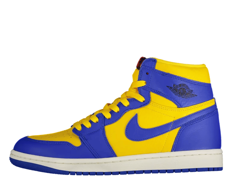 Air Jordan WMN'S AIR JORDAN 1 RETRO HIGH OG VARSITY MAIZE/GAME ROYAL - SAIL