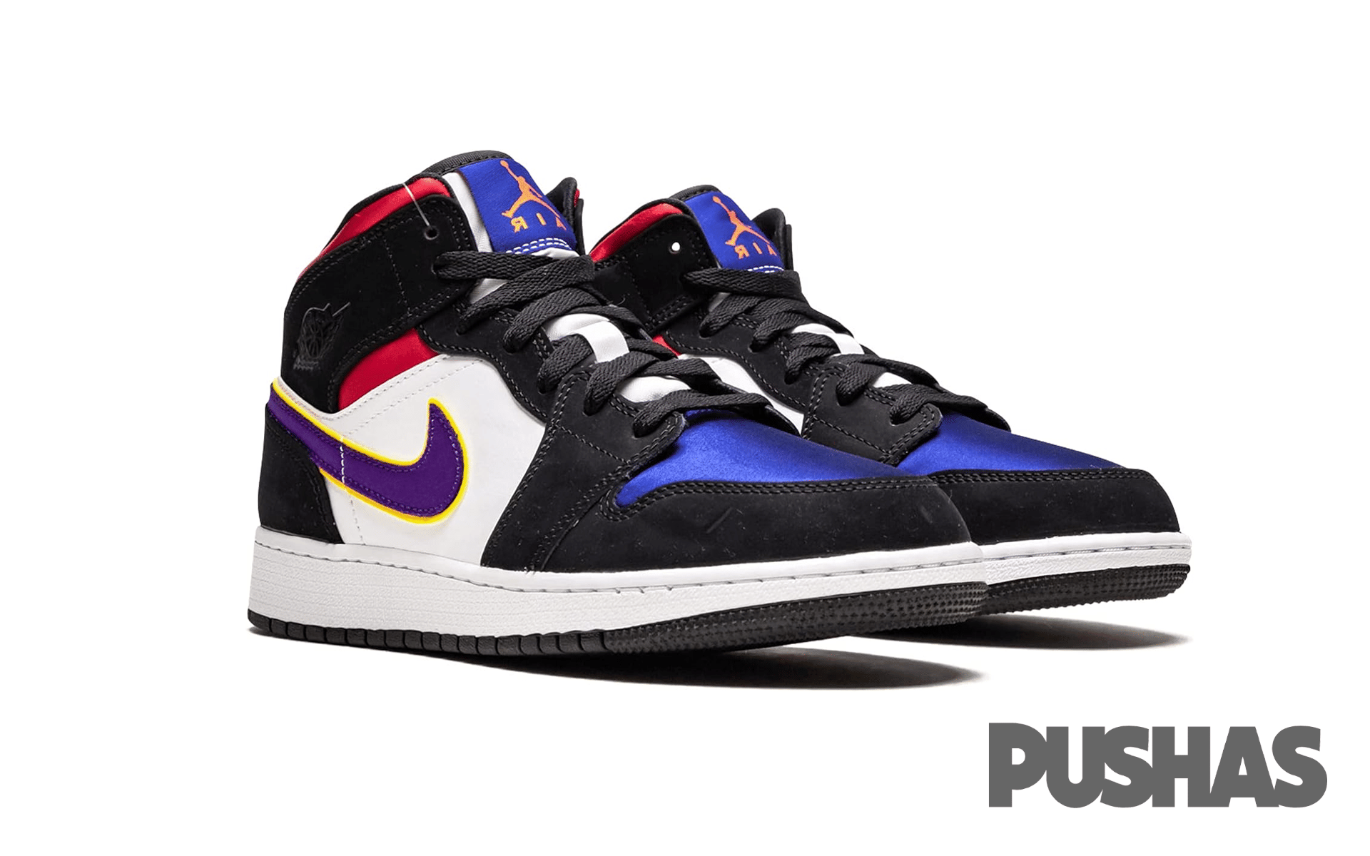 Air Jordan 1 Mid Lakers Top 3 GS (2019)