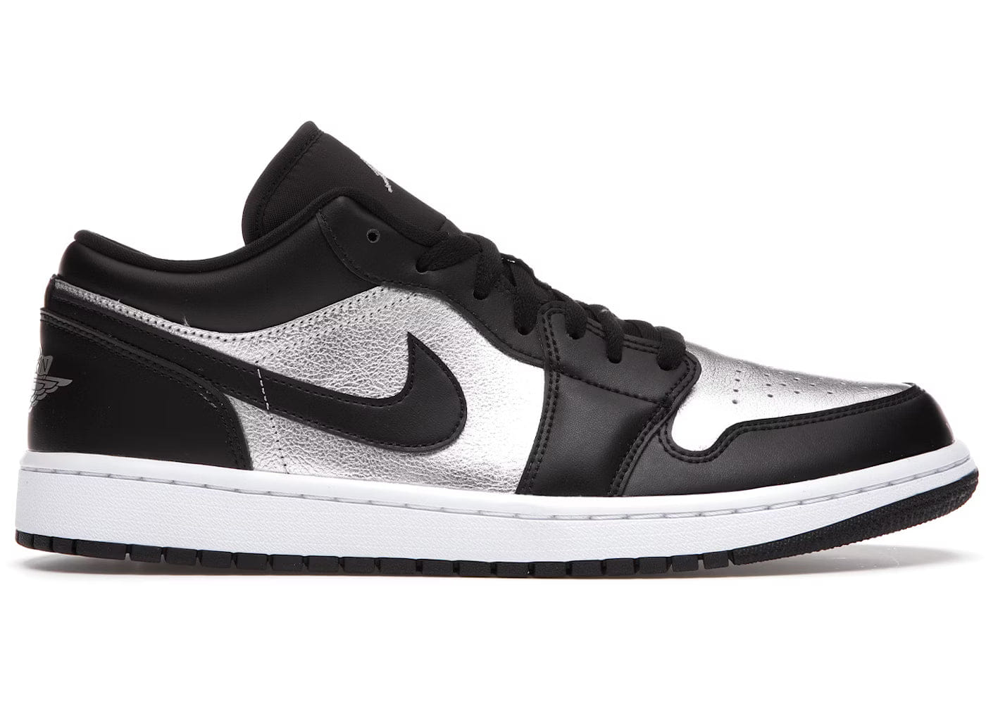 Air Jordan Jordan 1 Low SE Black Metallic Silver (W)